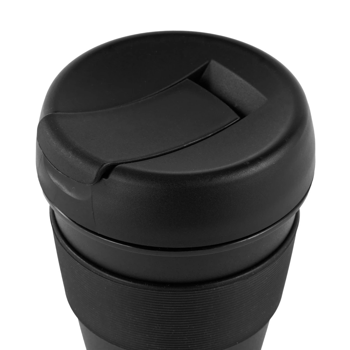 2 430ml Black Reusable Travel Cup, 2 of 6