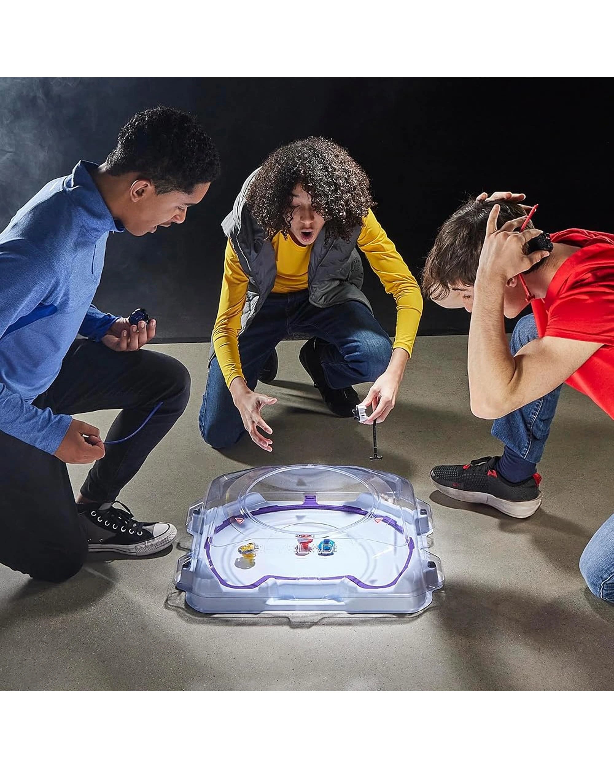 6 Beyblade X Wide 3 Person Beystadium, 6 of 6