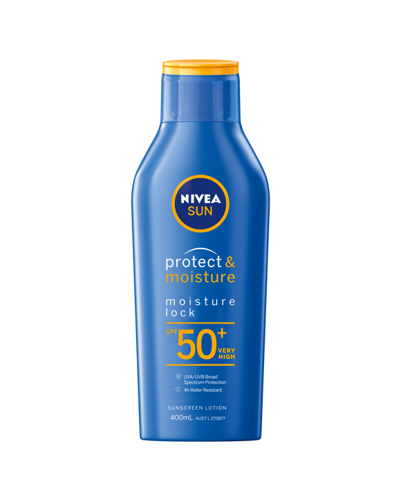 NIVEA Sun Protect & Moisture Moisture Lock SPF50+ Sunscreen Lotion 400ml