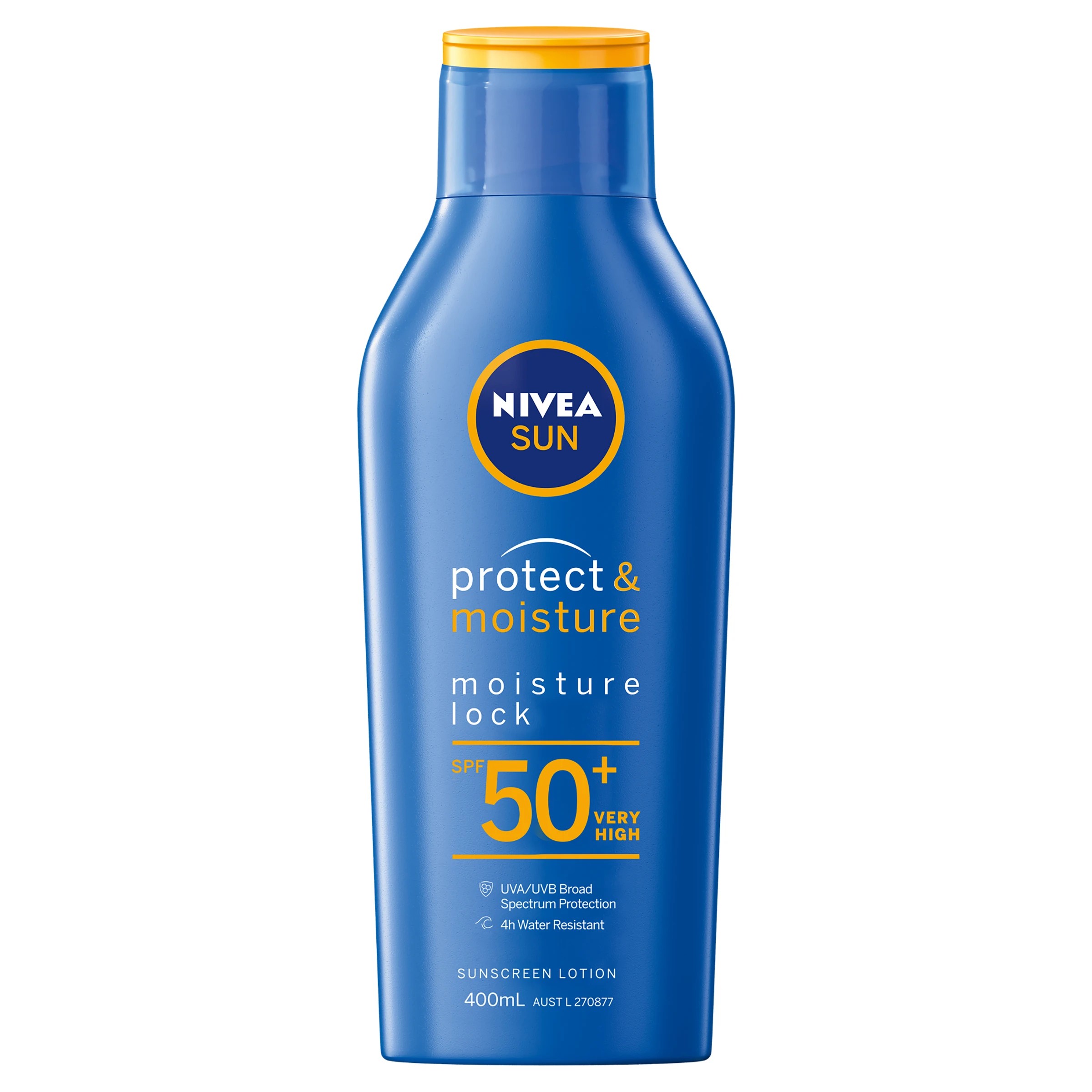 1 NIVEA Sun Protect & Moisture Moisture Lock SPF50+ Sunscreen Lotion 400ml, 1 of 8