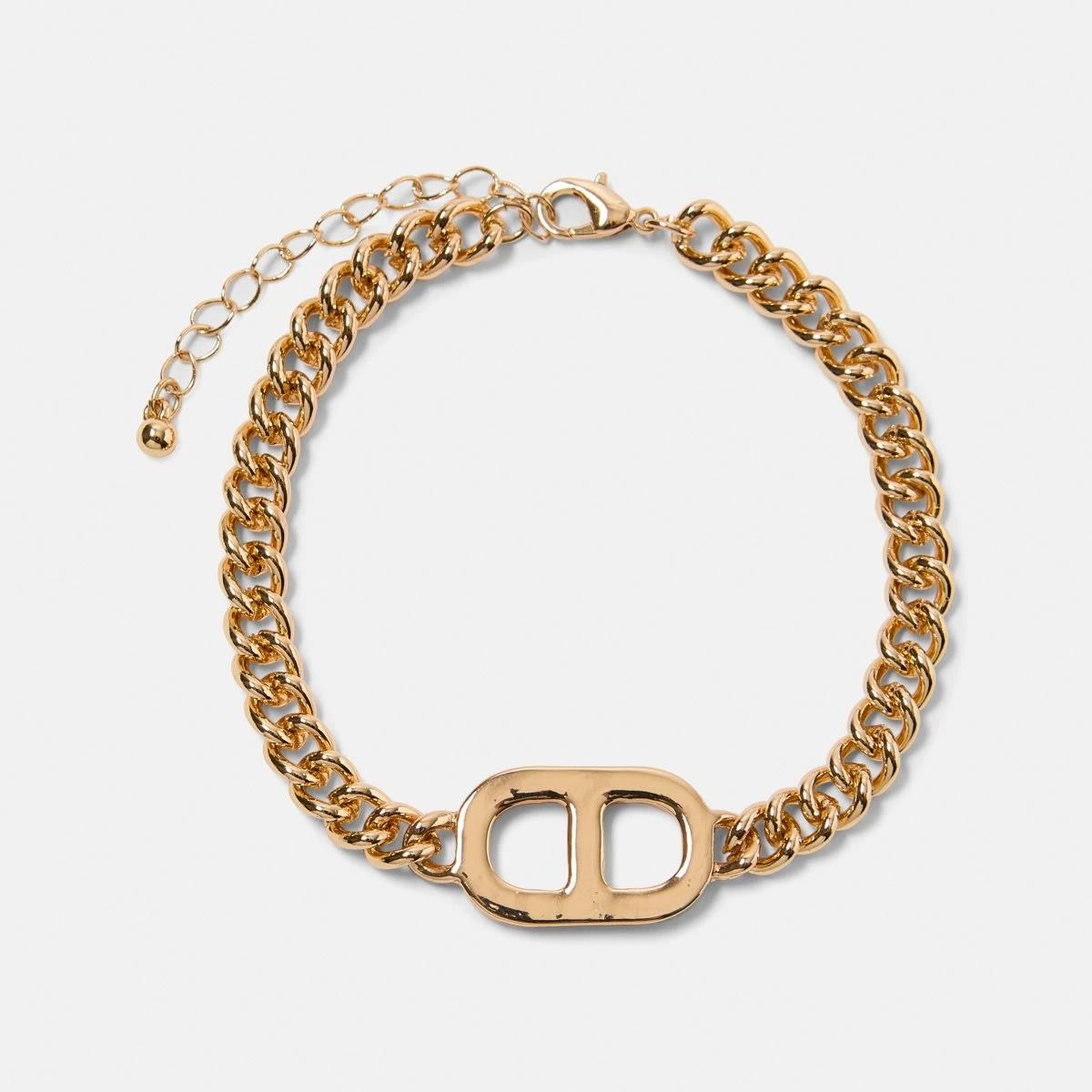 1 Interlink Chain Bracelet GOLD, 1 of 4