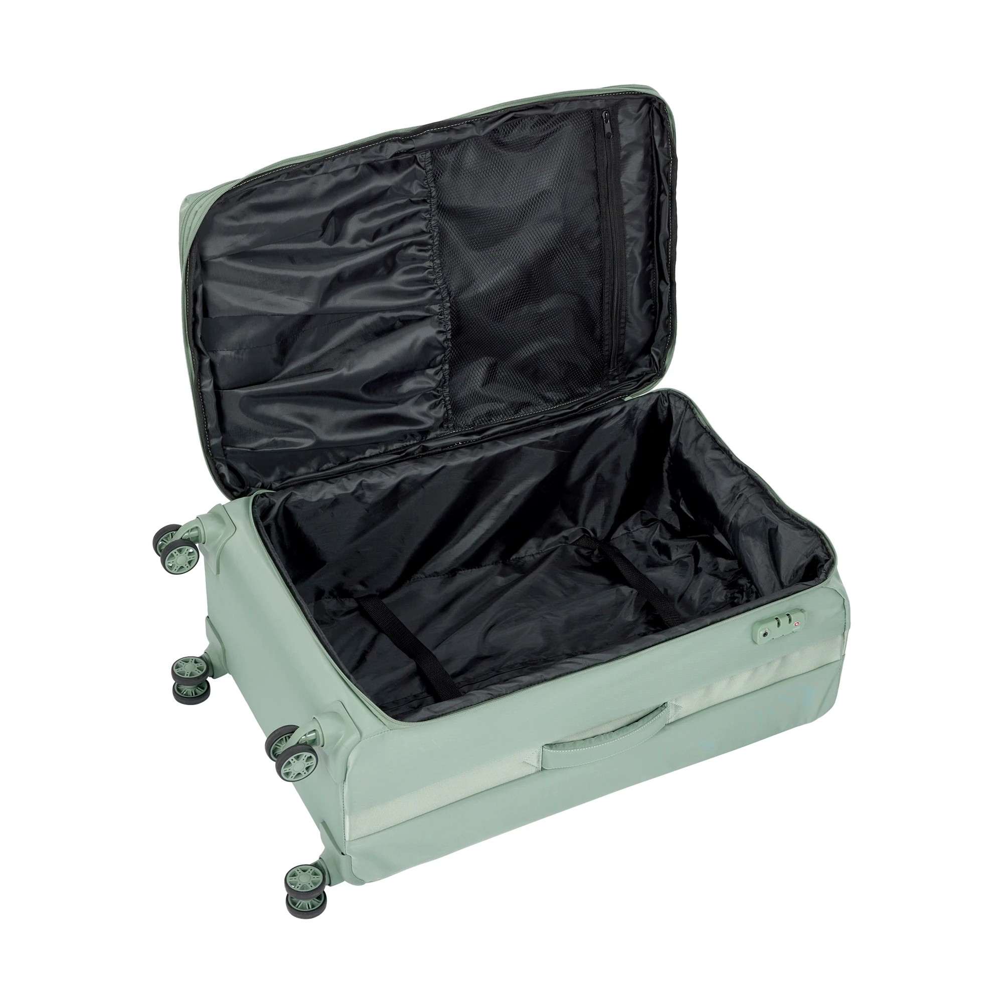 3 70cm 8 Wheels Lightweight Soft Case - Sage, 3 of 8