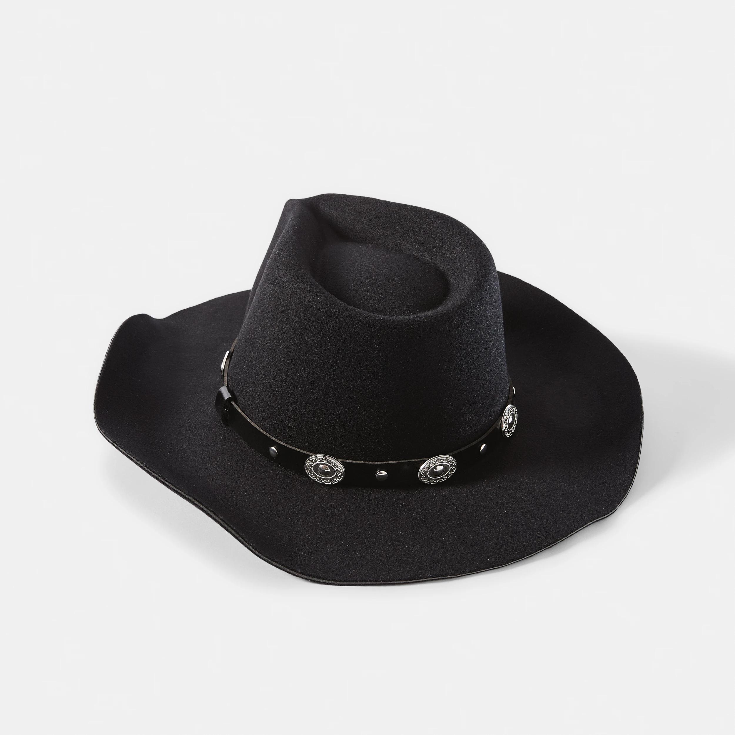 2 Cowboy Hat BLACK, 2 of 4