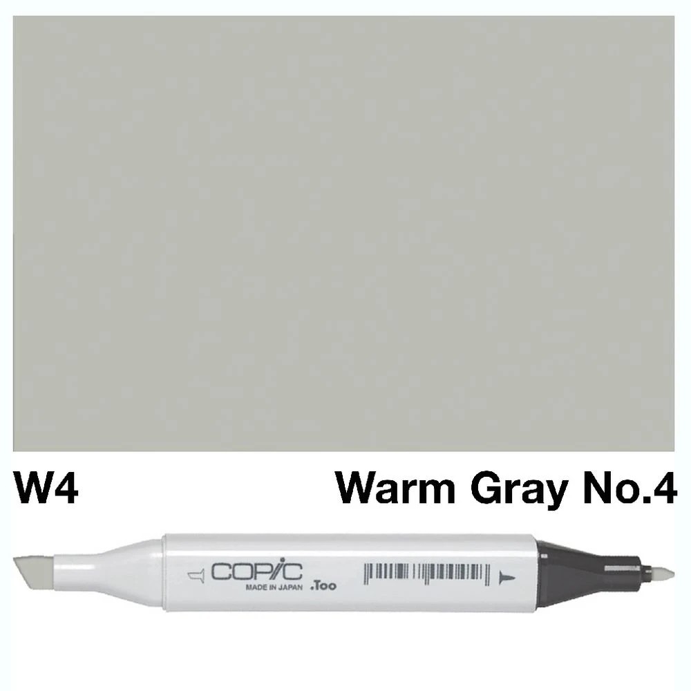 3 Copic Classic Original Dual Nib Marker W4 Warm Grey, 3 of 3