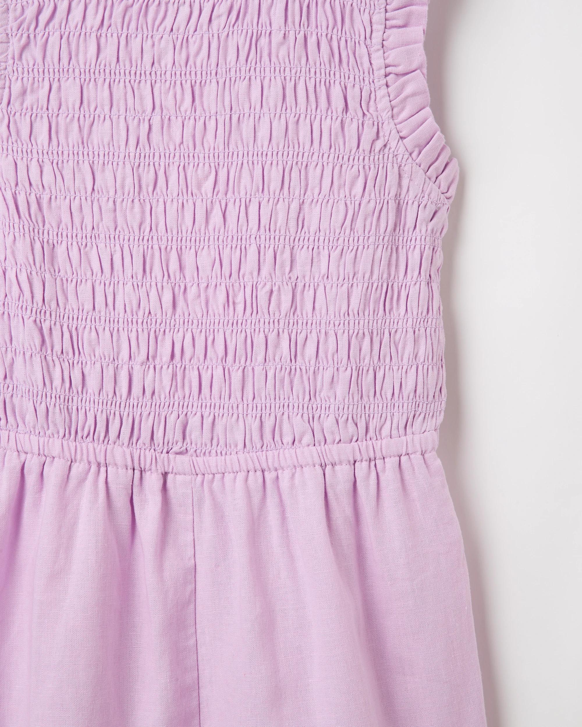 7 Target Kids Linen Blend Sleeveless Playsuit LIGHT PURPLE, 7 of 7