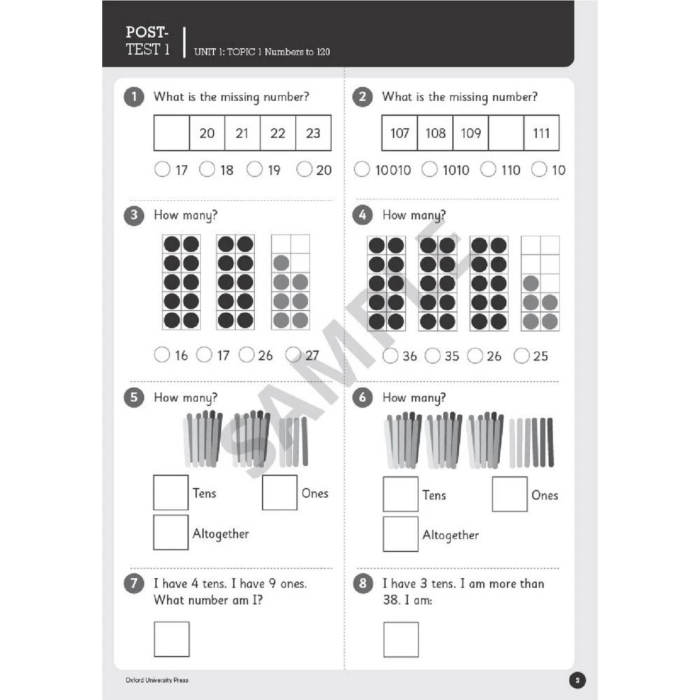 3 Maths for Australian Schools Value Pack Year 1, 3 of 5