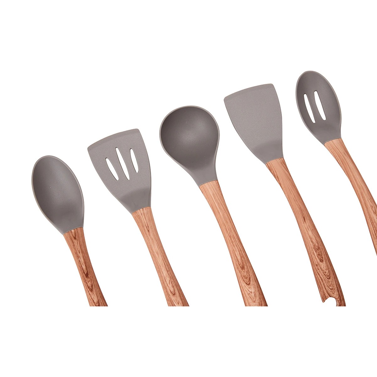 2 Wood Look Utensils Set, 2 of 5