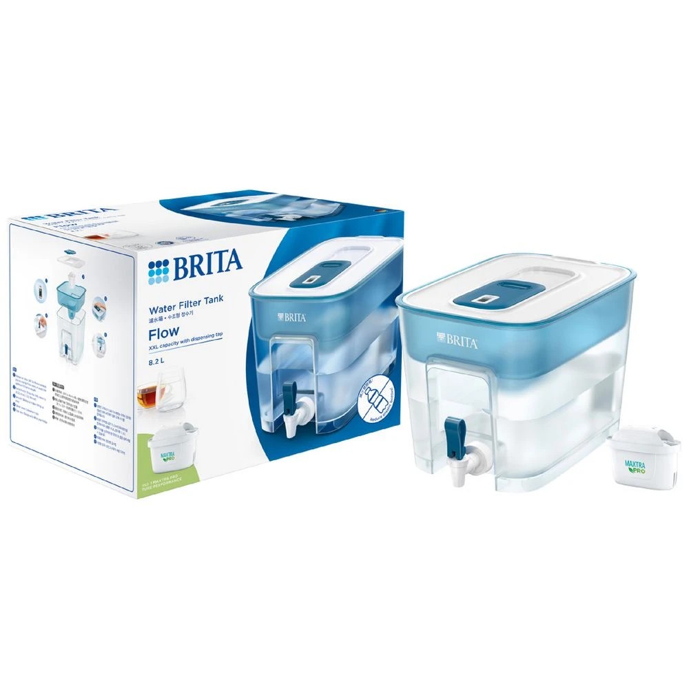 2 BRITA Water Filter Flow Cask 8.2L Blue, 2 of 7