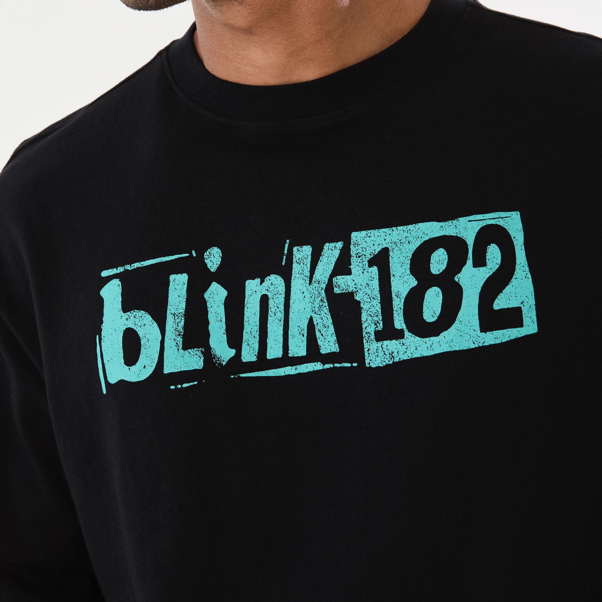6 Blink-182 License Oversized T-shirt BLACK, 6 of 6