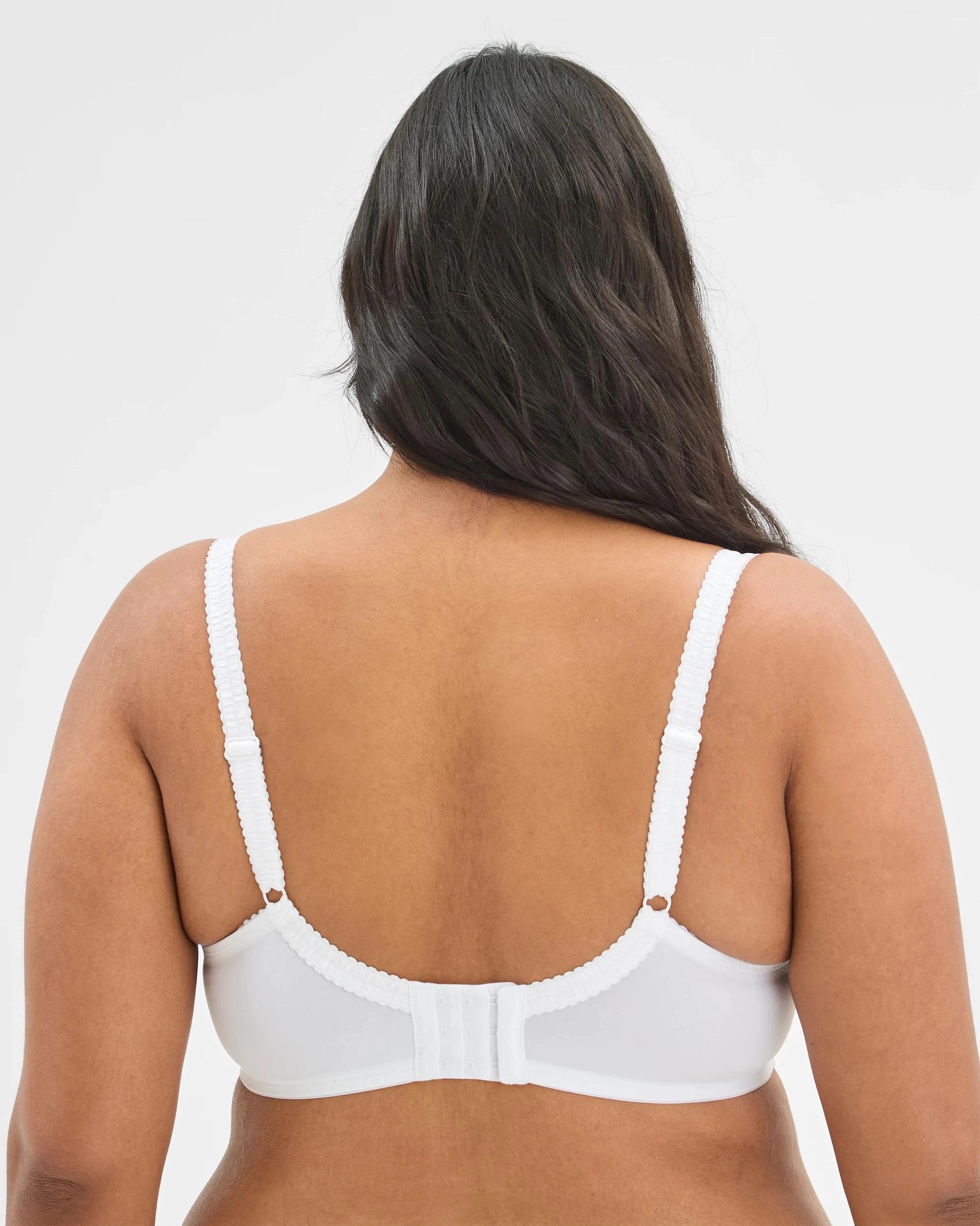 4 Target Woman Plus Size Soft Cup Underwire T-Shirt Bra WHITE, 4 of 4