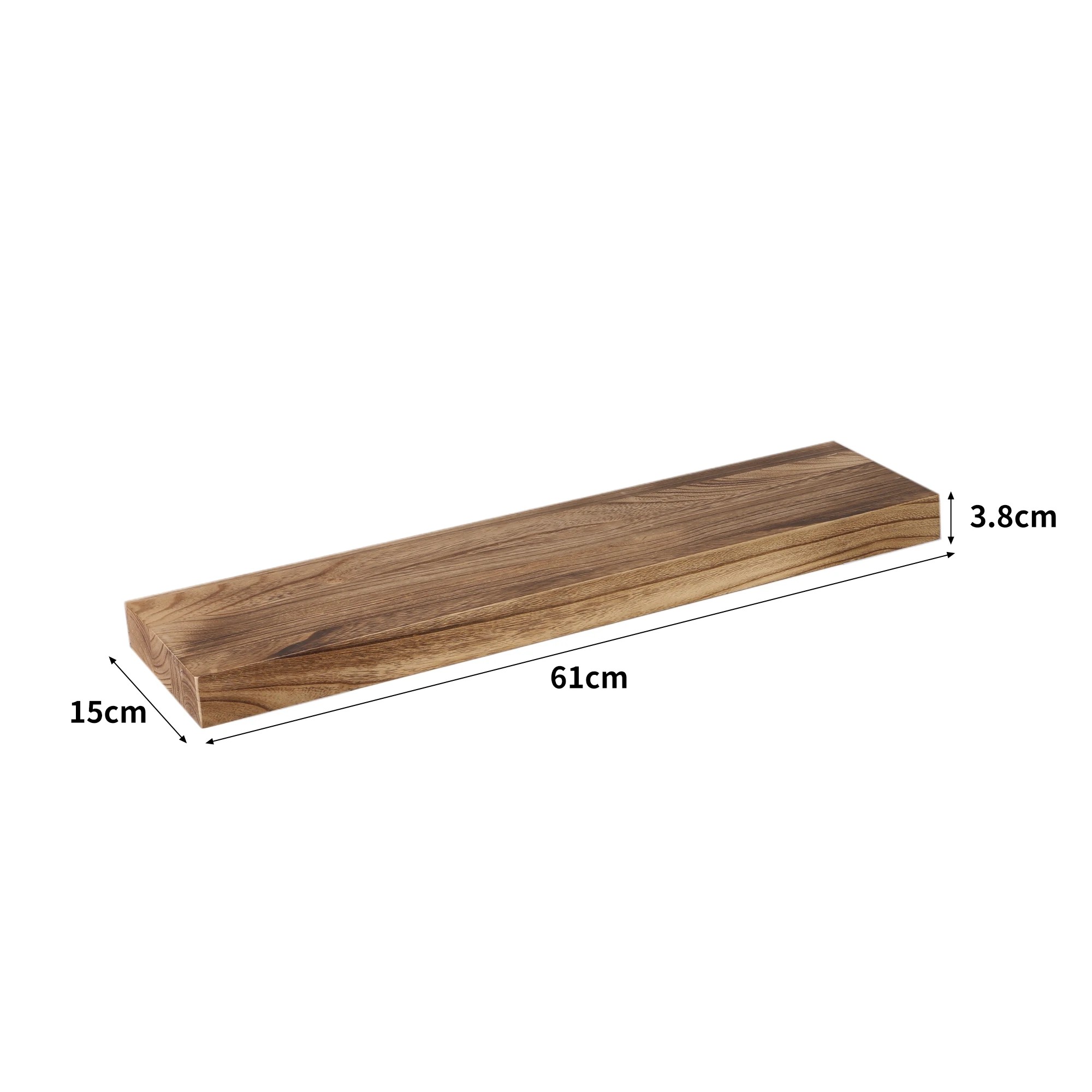 3 Levede 2 Pc Medium Floating Shelf, 3 of 6