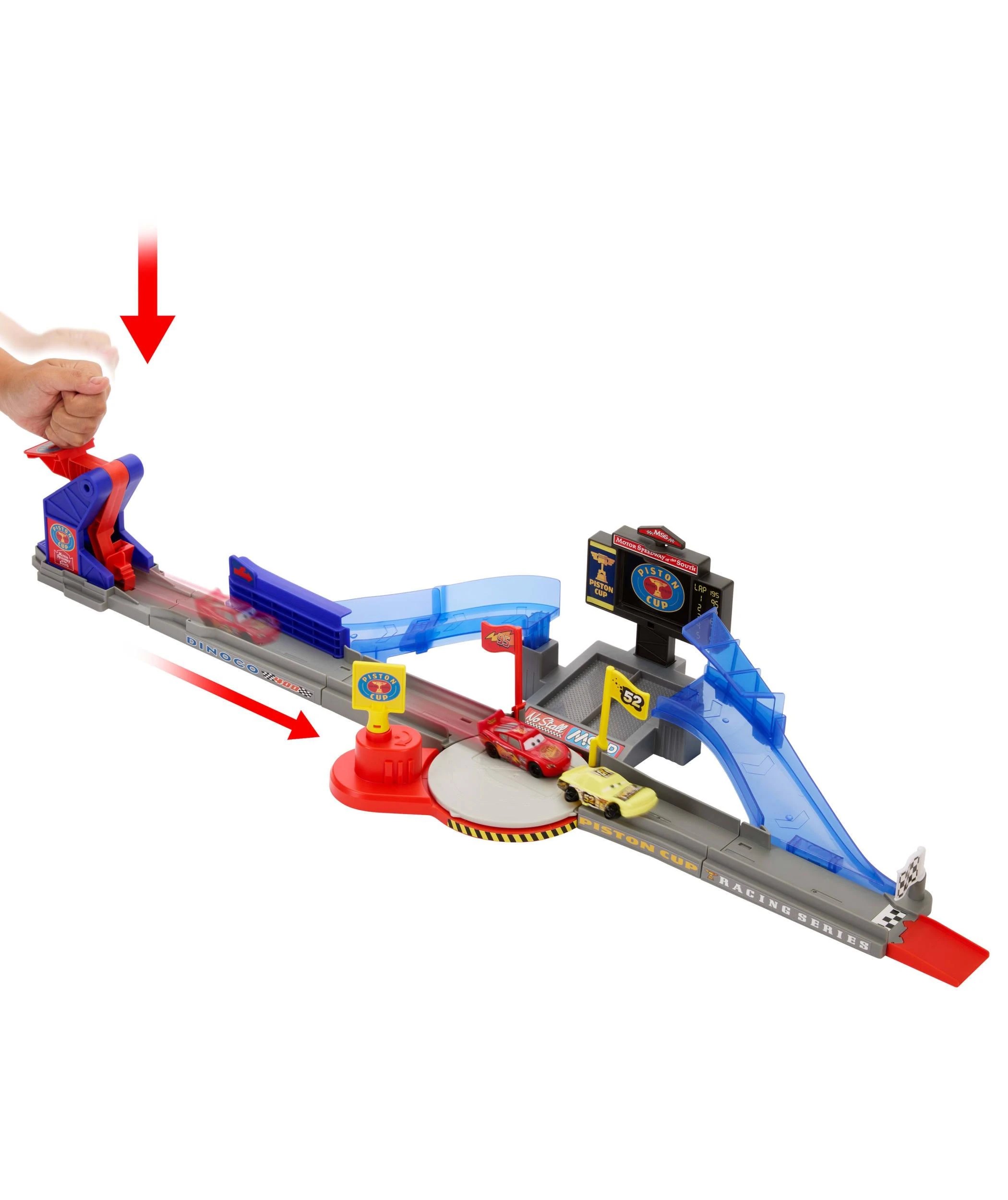 2 Disney and Pixar Cars Piston Cup Stunting Speedway Playset - Multi, 2 of 5