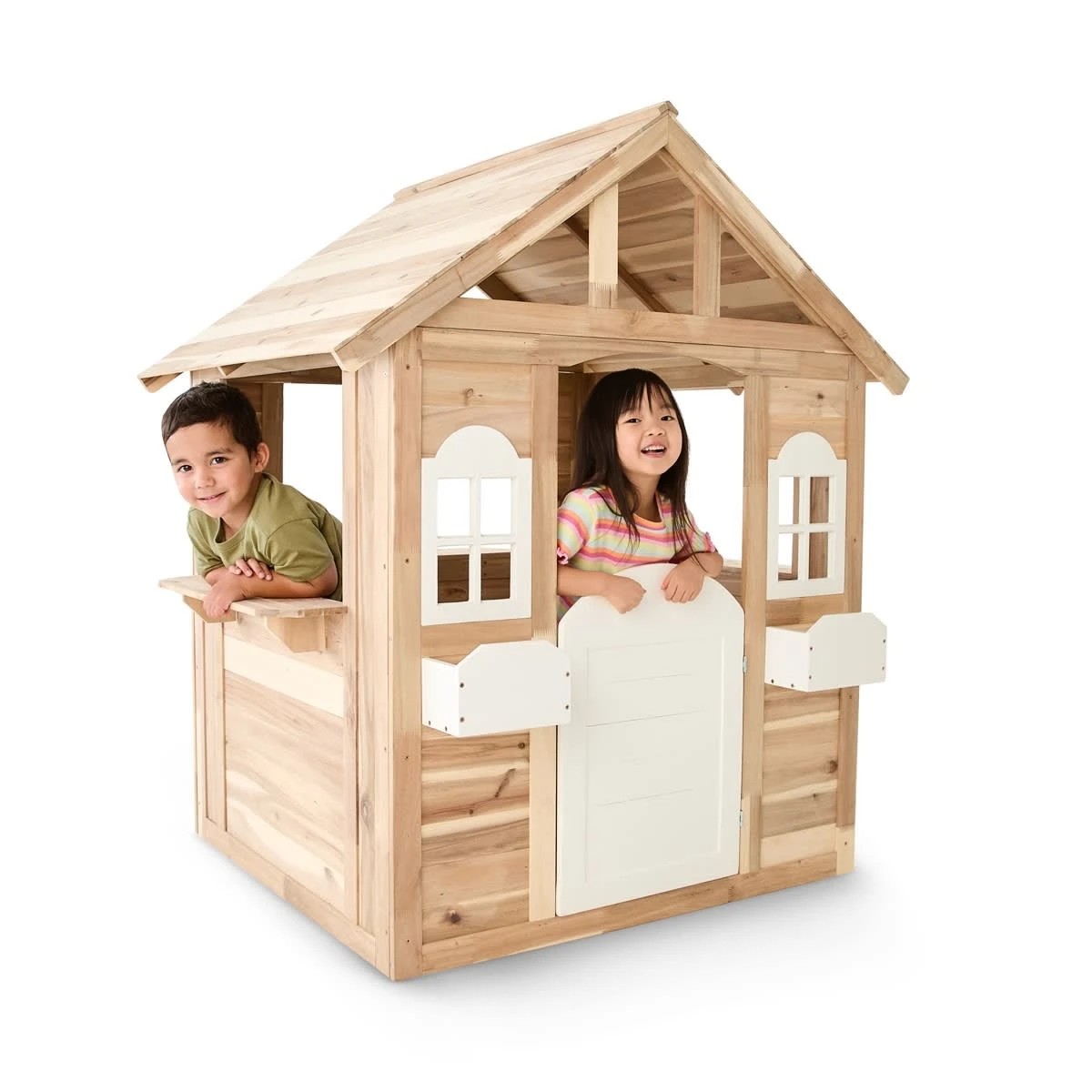 1 Wooden Cubby House, 1 of 10