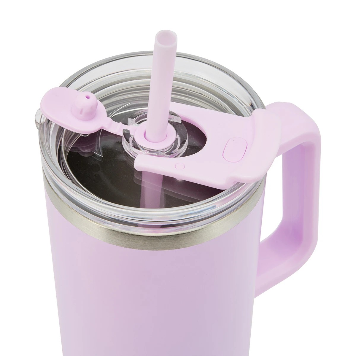4 1.18L Purple Jumbo Tumbler with Handle, 4 of 10