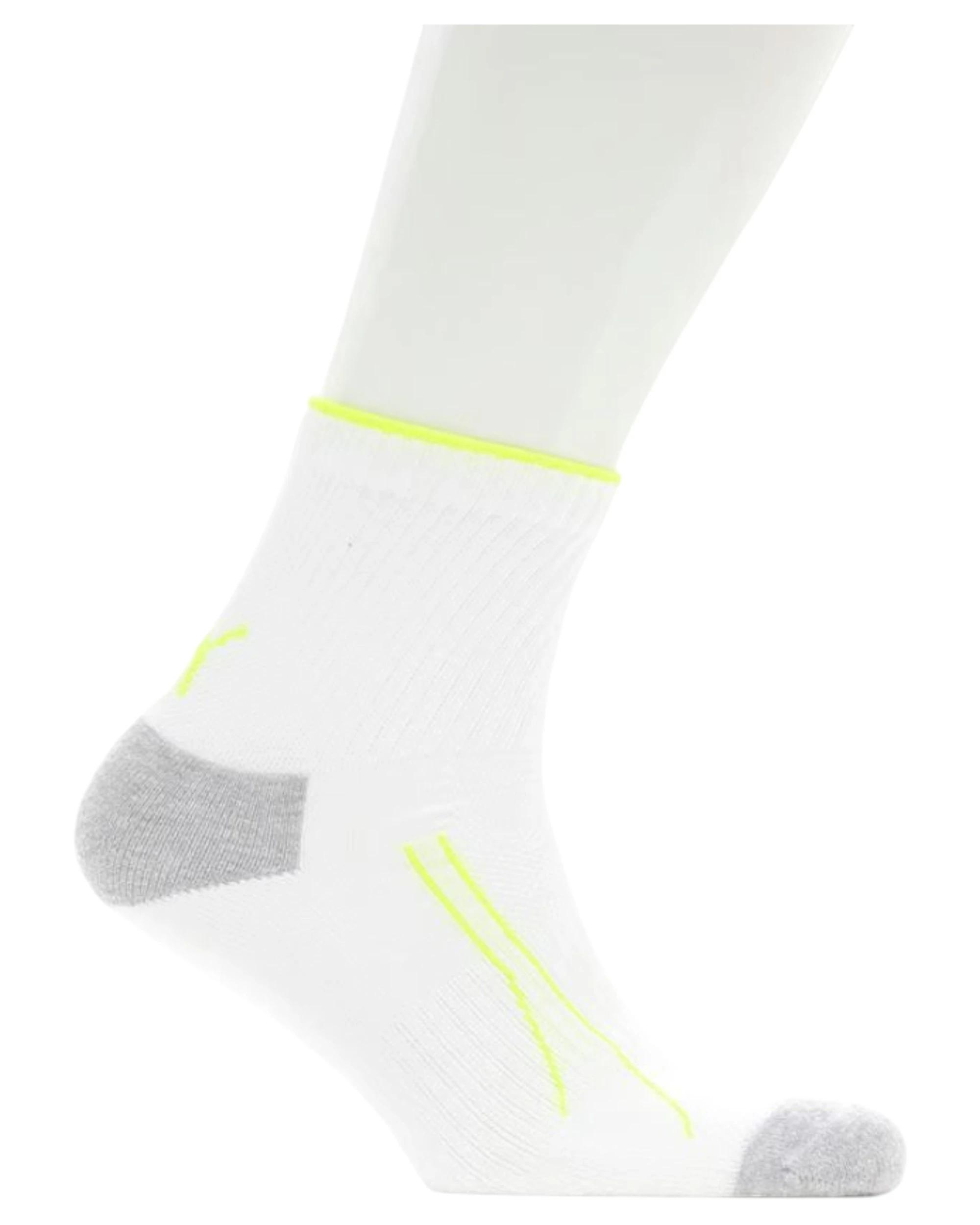 3 Puma 6 Pairs Unisex Performance Training Quarter Crew Socks WHITE, 3 of 6
