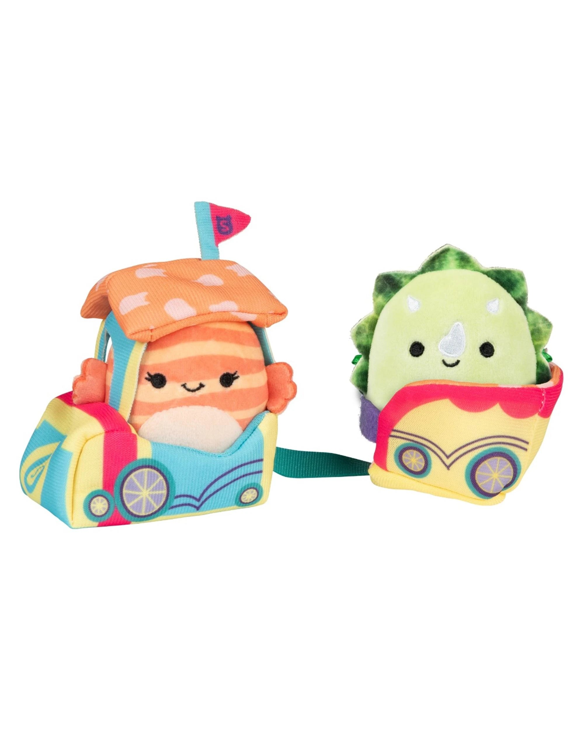 2 Squishmallows Micromallows 2.5 Plush Accessory Set Ticket to Ride, 2 of 4