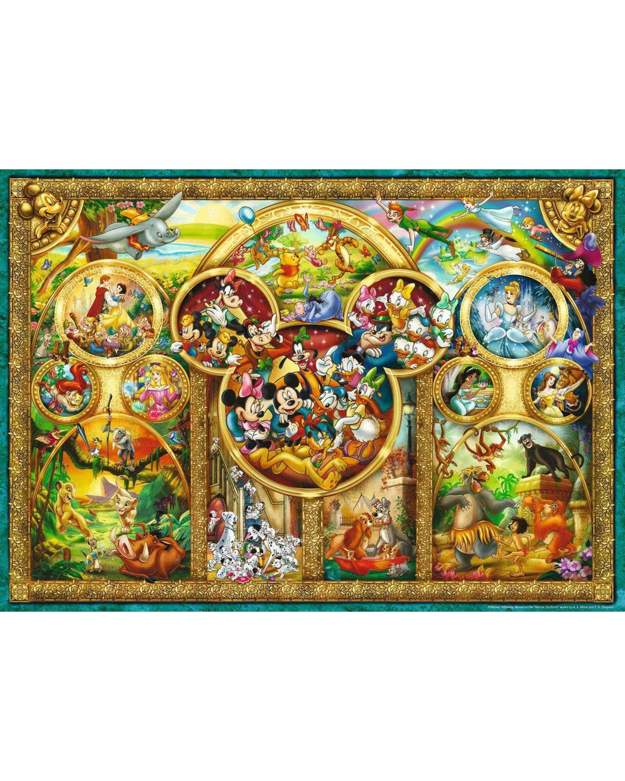 2 Ravensburger Disney Best Themes 1000 Piece Jigsaw Puzzle, 2 of 2