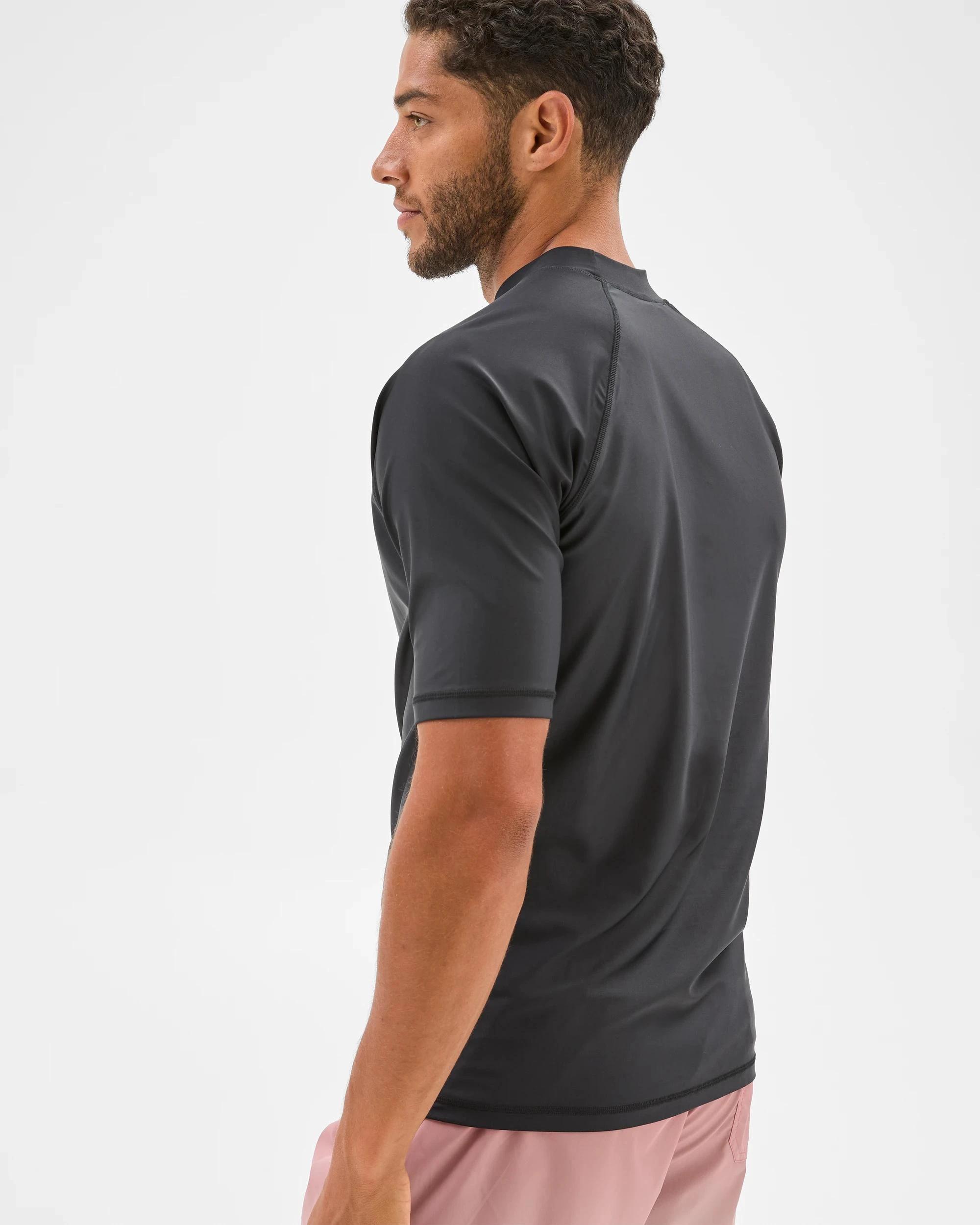 5 Target Short Sleeve Rash Vest BLACK, 5 of 6