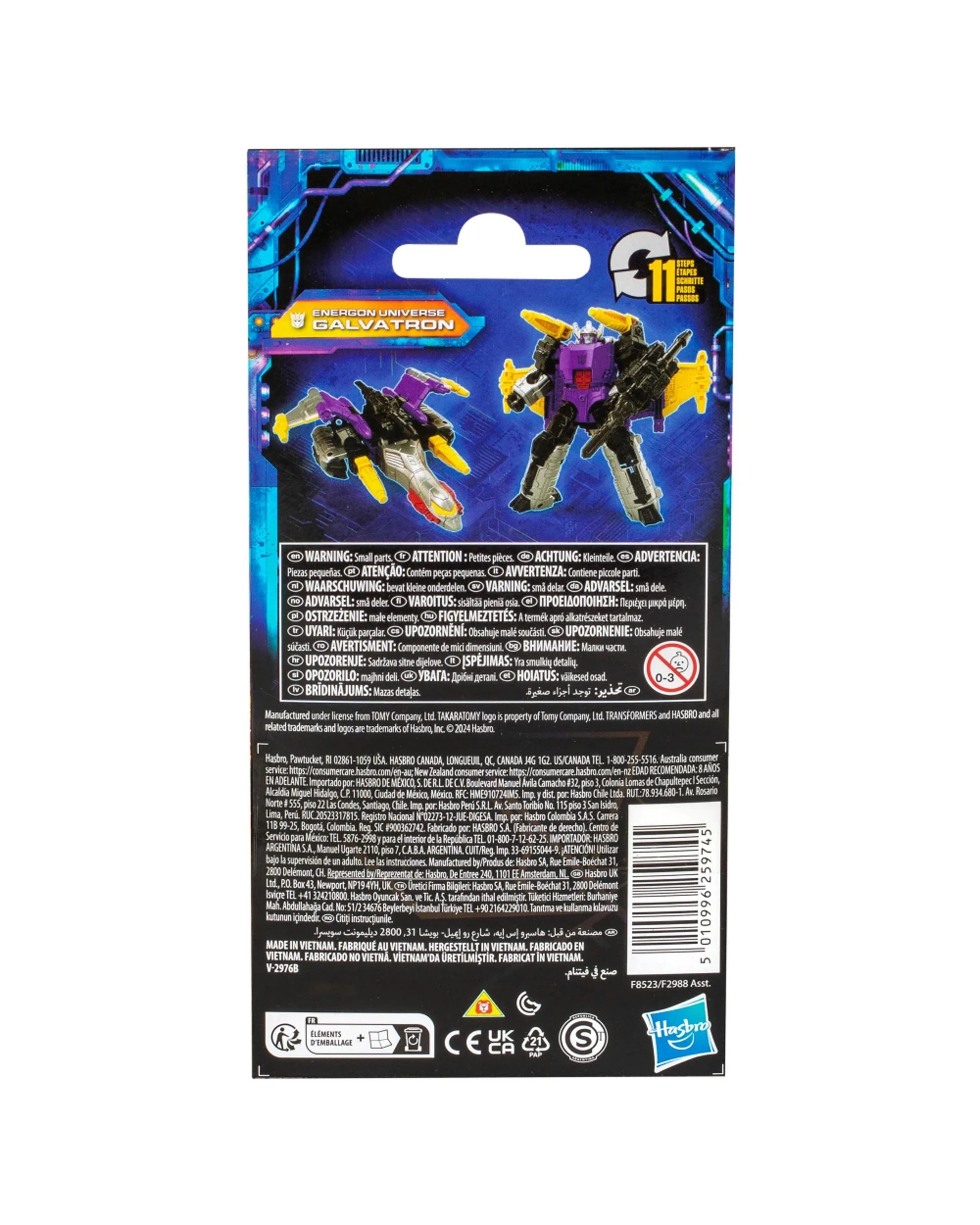 4 Transformers Legacy United Energon Universe Galvatron Core Class Action Figure, 4 of 4