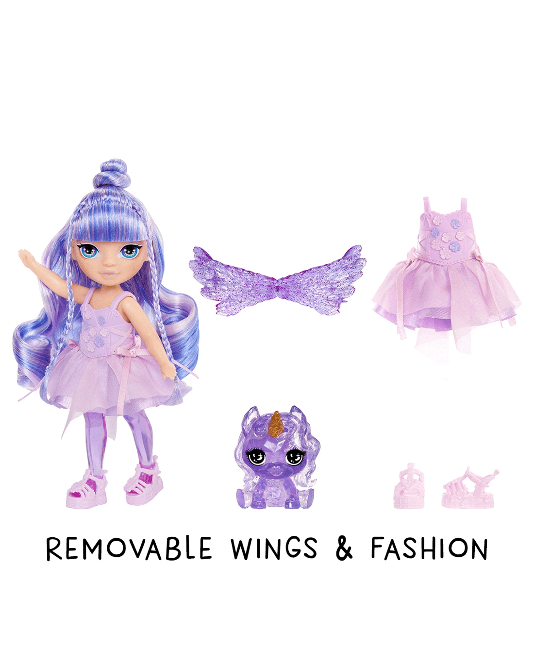 5 Rainbow High Littles: Rainbow Fantasy Fairies Doll Playset - Assorted, 5 of 8