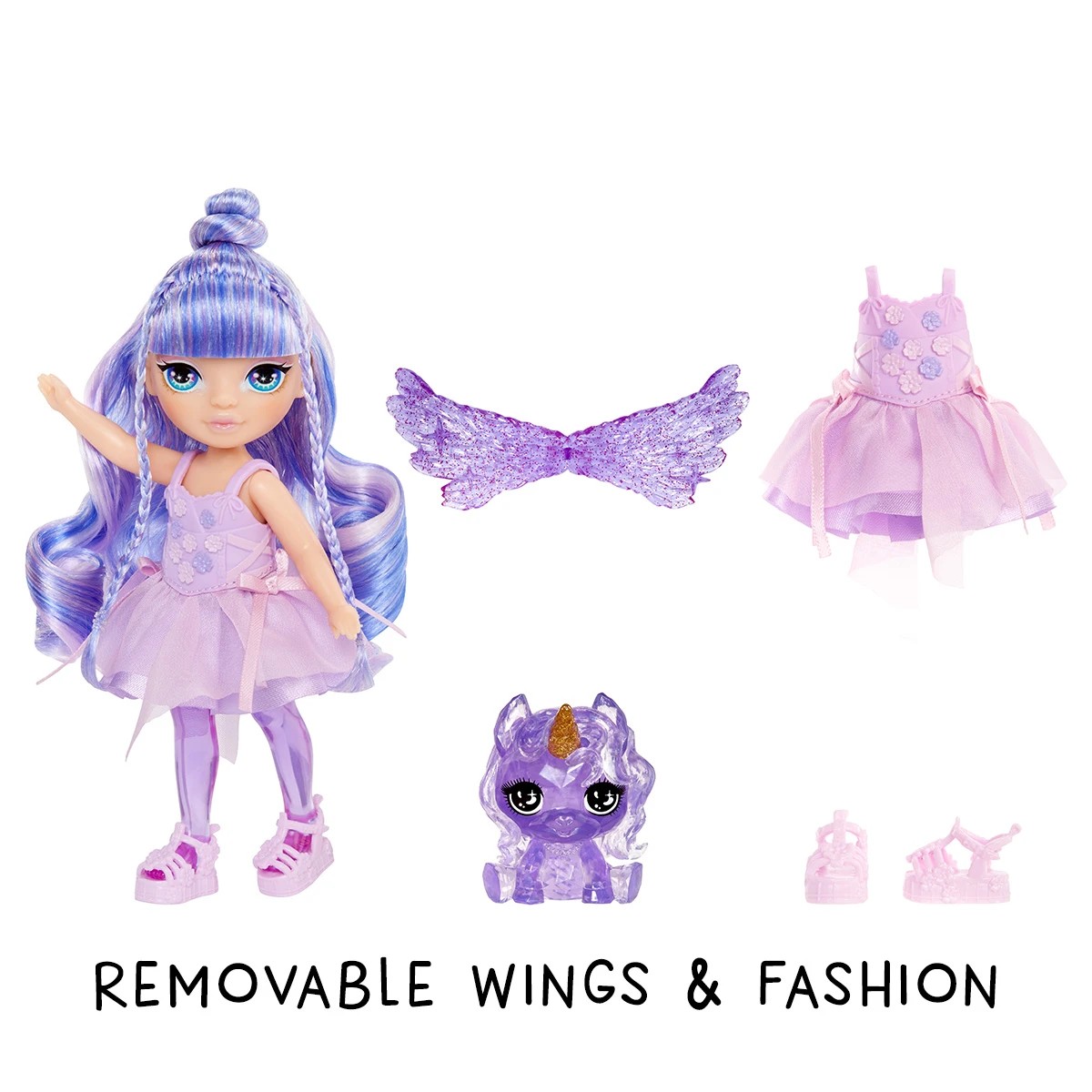 5 Rainbow High Littles: Rainbow Fantasy Fairies Doll Playset - Assorted, 5 of 8