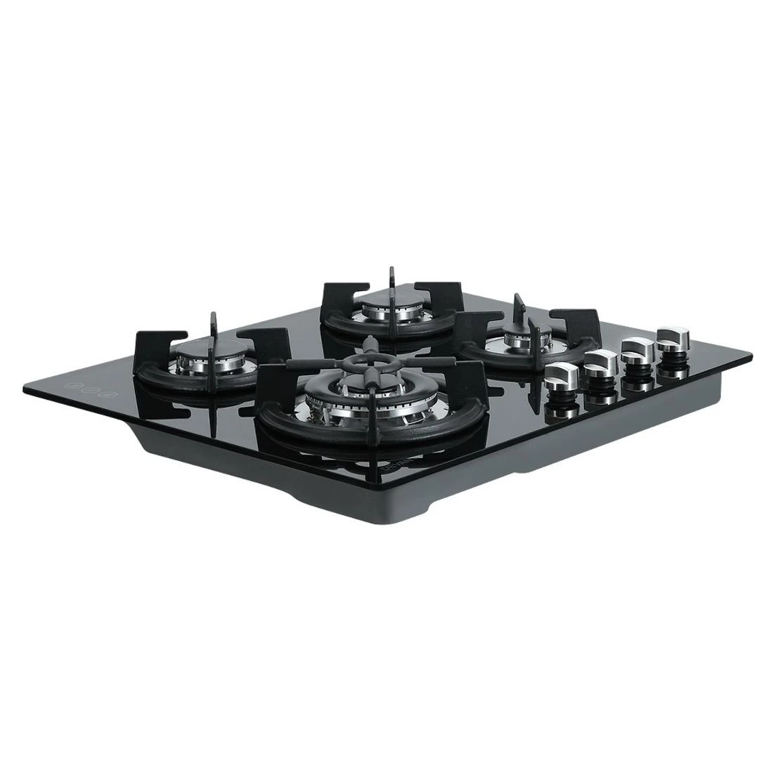 3 Devanti Gas Cooktop 60cm 4 Burner - Black, 3 of 7
