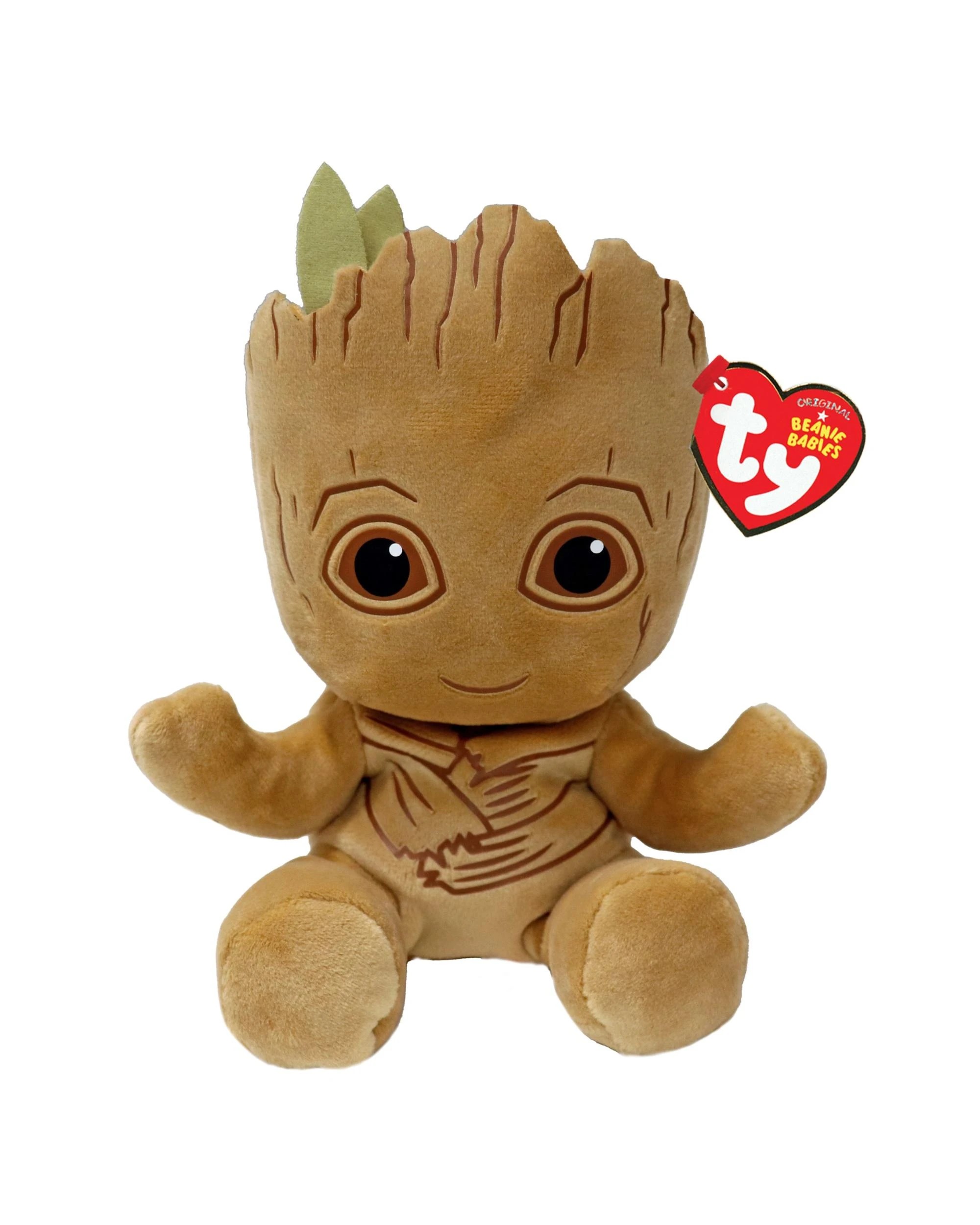 1 TY Beanie Babies Regular Marvel Groot Plush, 1 of 1
