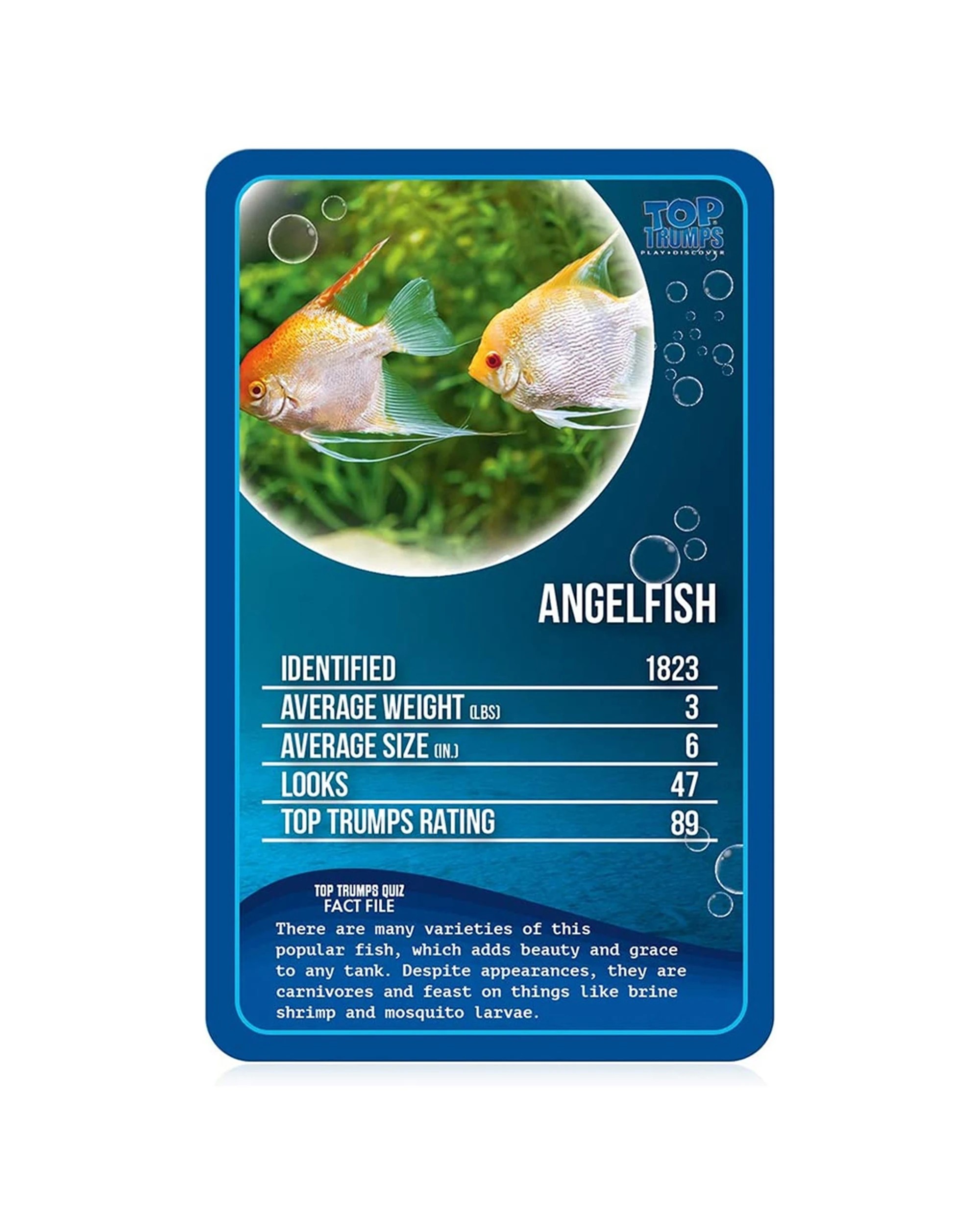 4 TOP TRUMPS Freshwater Fish Playing Card Game - Multi, 4 of 4