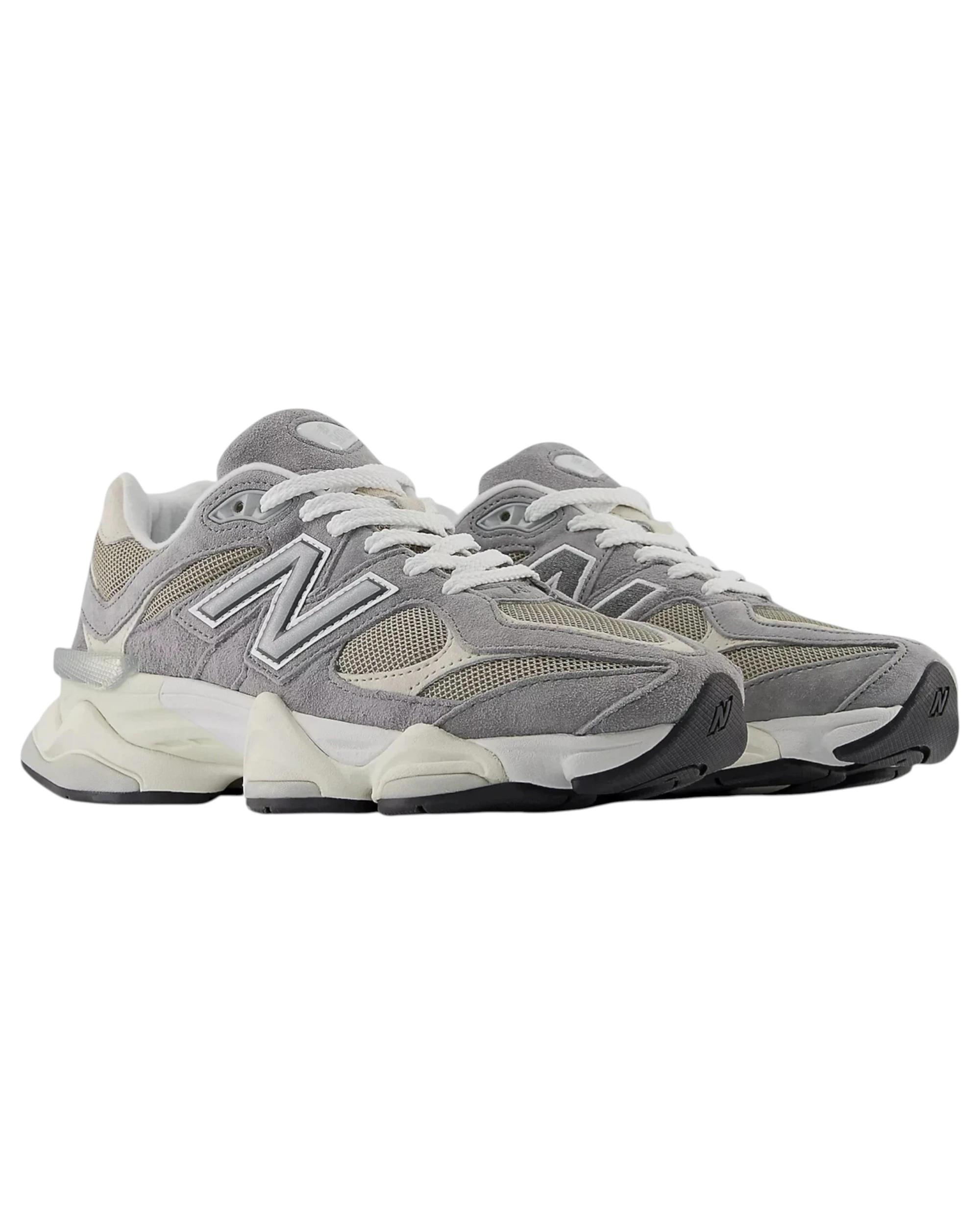 6 New Balance Mens 9060 Grey Multi Athletic Shoes GREY MULTI, 6 of 6
