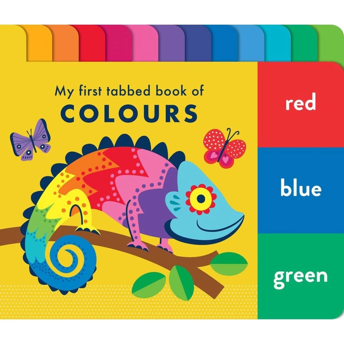 1 My First Tabbed Book of Colours - Book, 1 of 2