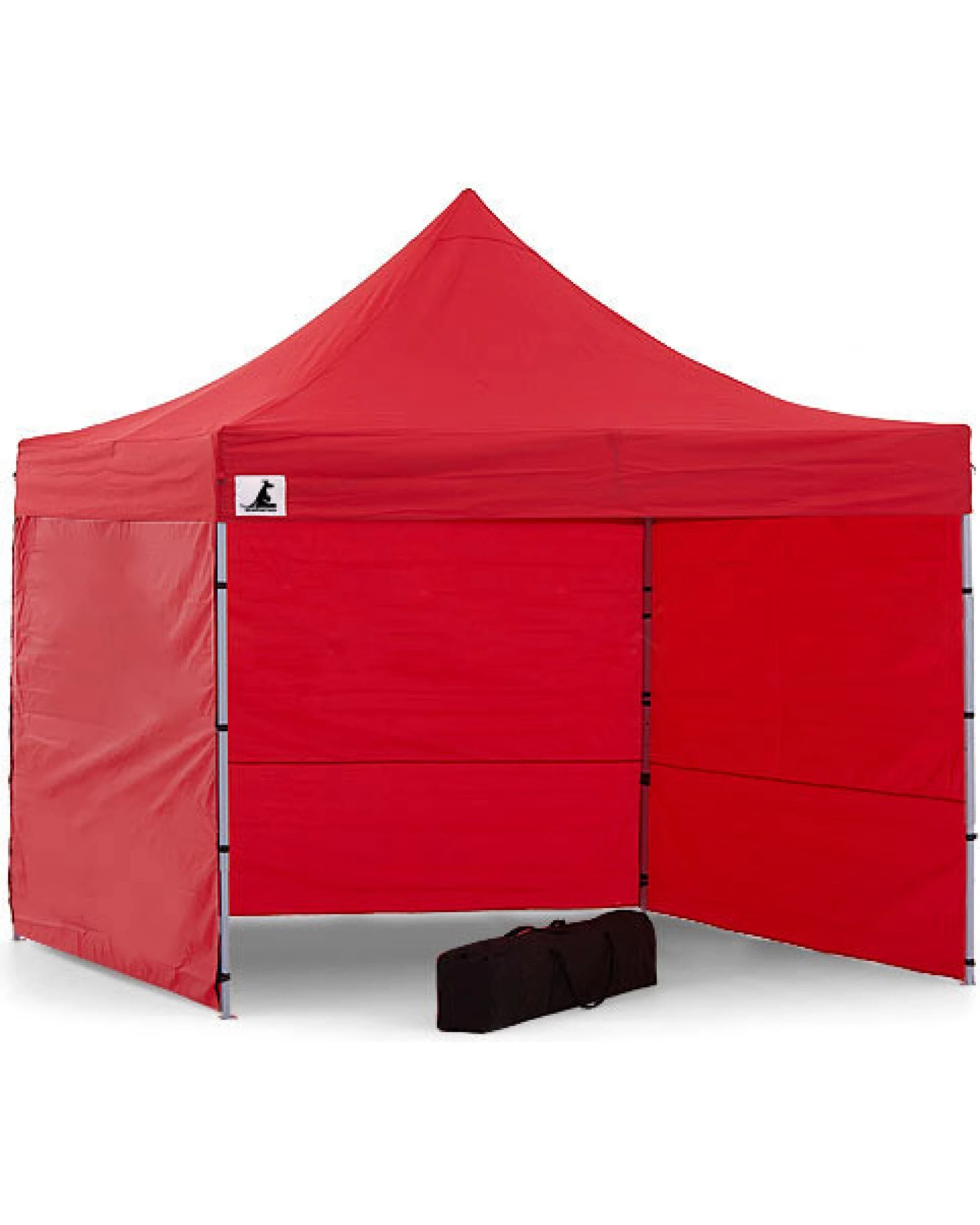 1 Wallaroo 3m x3m Outdoor Gazebo Folding Party Tent Marquee Canopy Camping Beach - Red, 1 of 10