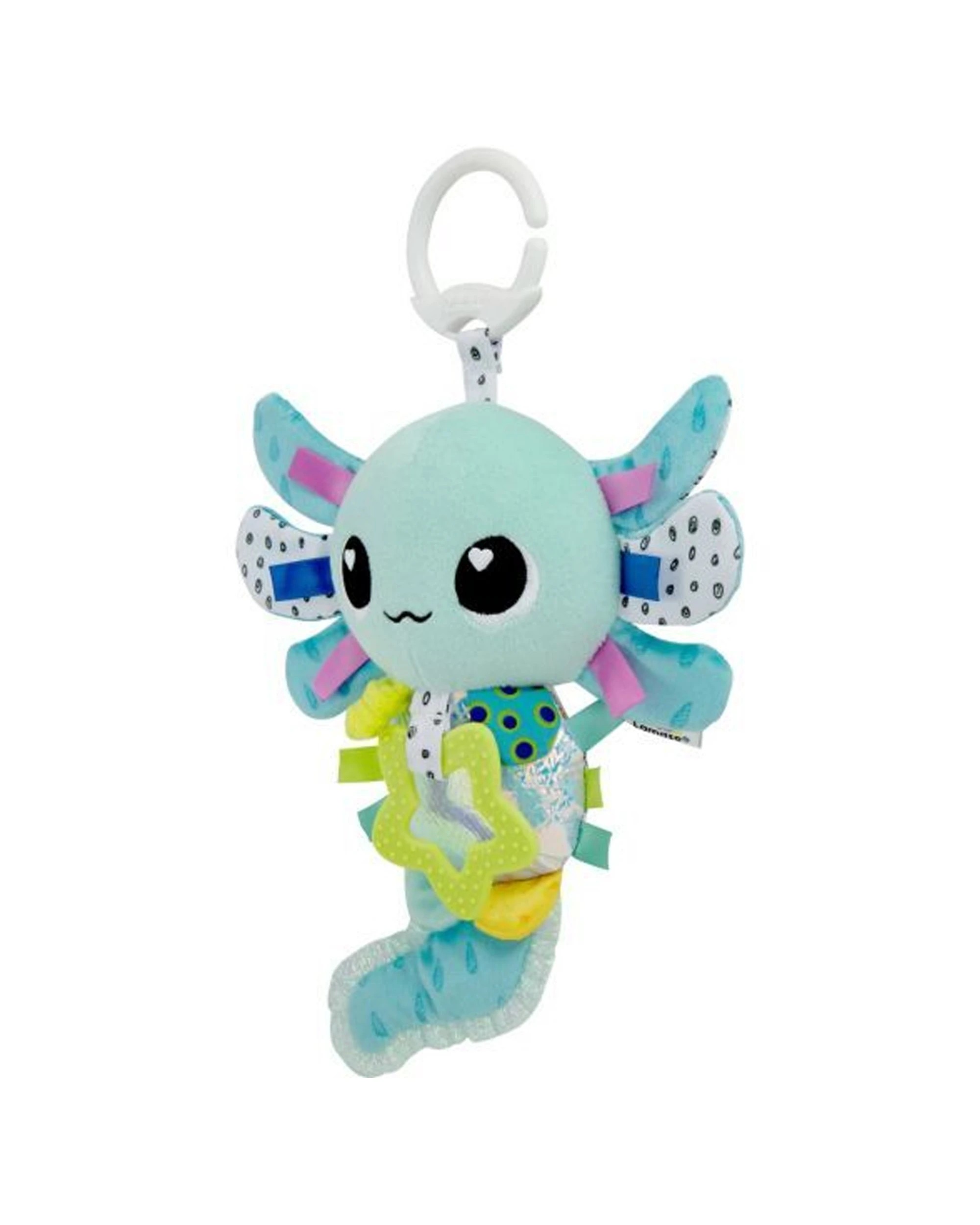 5 Lamaze Alise The Axolotl Clip & Go Kids Toy Sensory Textures Travel Clip Developmental Play - Multi, 5 of 8