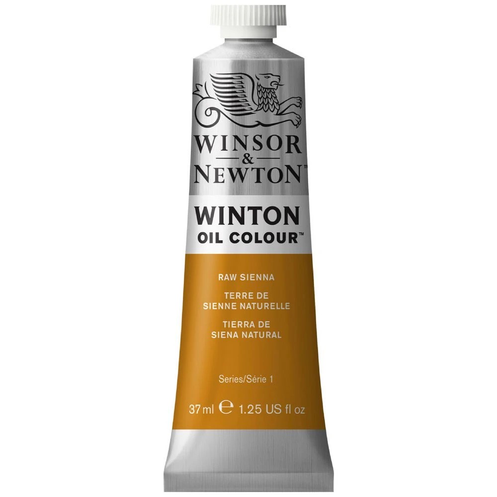 1 Winsor & Newton Winton Oil Colour 37mL Raw Sienna, 1 of 1