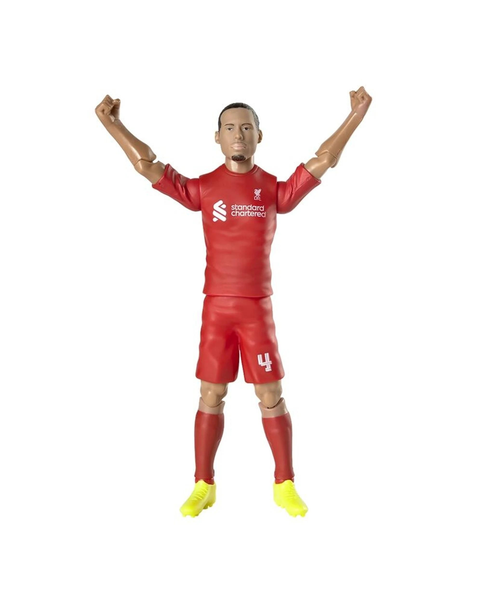 3 Banbo Soccer Liverpool Collectible Virgil Van Dijk Action Figure, 3 of 5