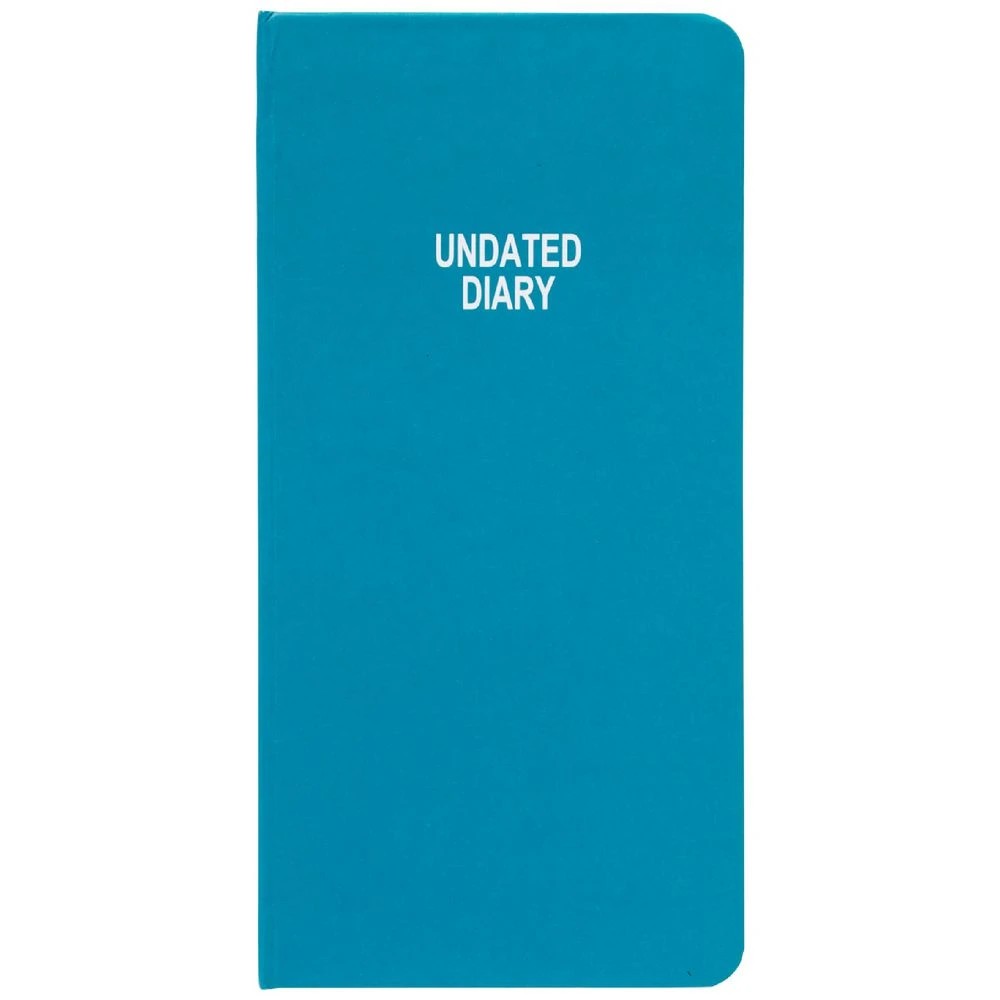 1 Keji Slim Week to View Undated Diary Teal, 1 of 6