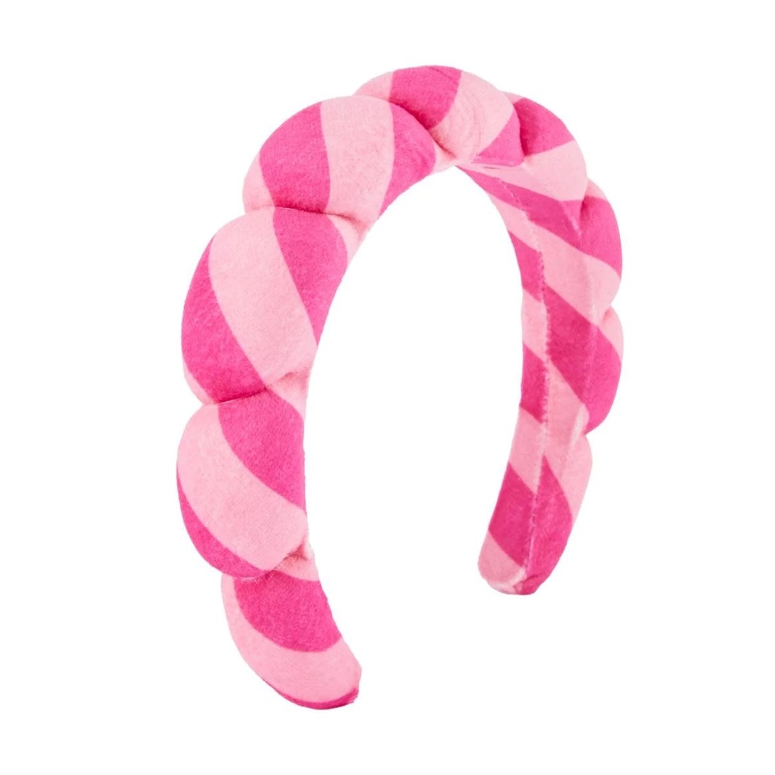 1 OXX Bodycare Scallop Shaped Beauty Headband - Pink, 1 of 4