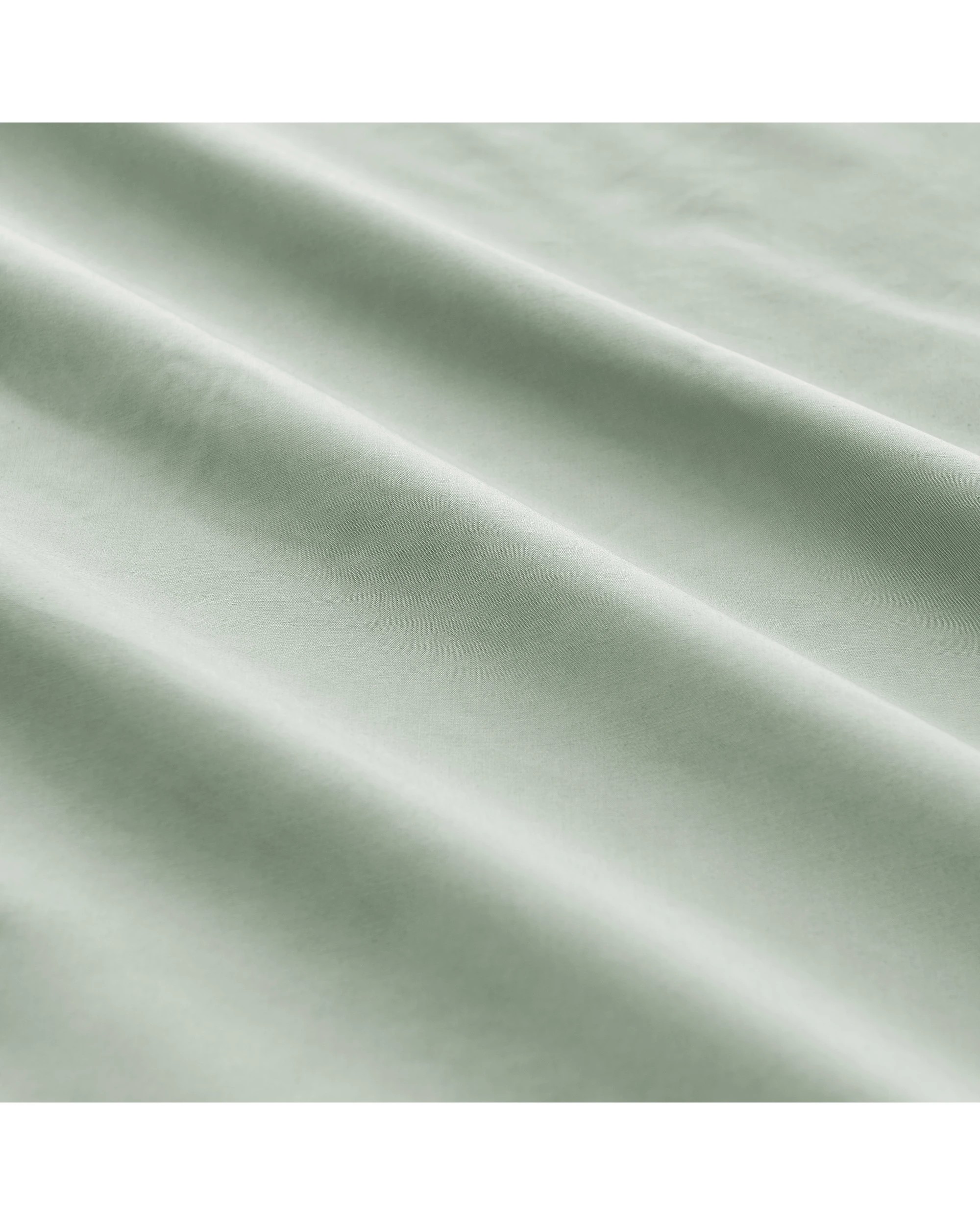 4 Dreamaker 300TC Cotton Percale Quilt Cover Set - Queen Bed - Sage, 4 of 7