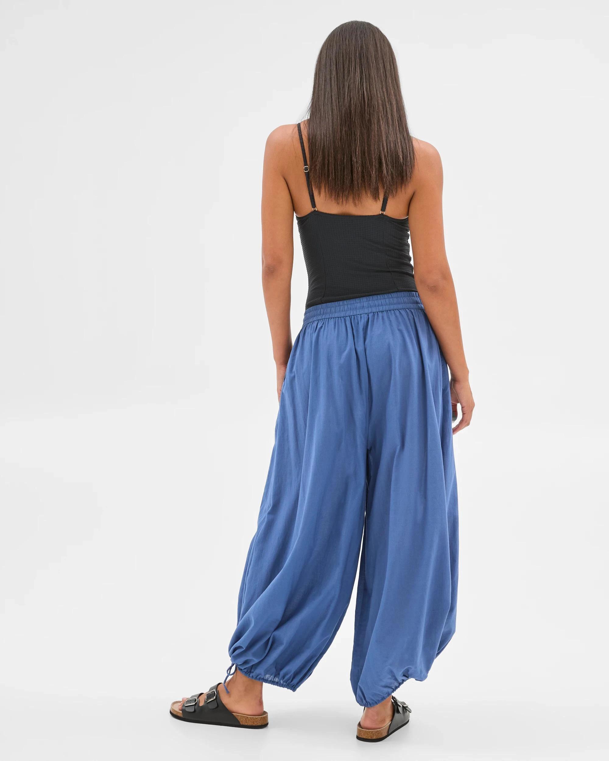 7 Target Resort Harem Pants BLUE, 7 of 7
