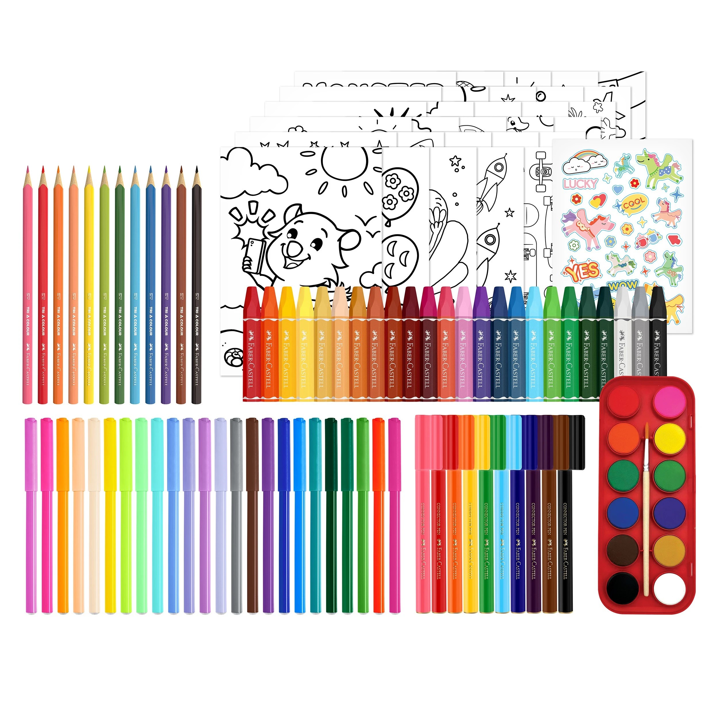 3 Faber Castell Faber - Castell Epic Creativity Case - Multi, 3 of 4