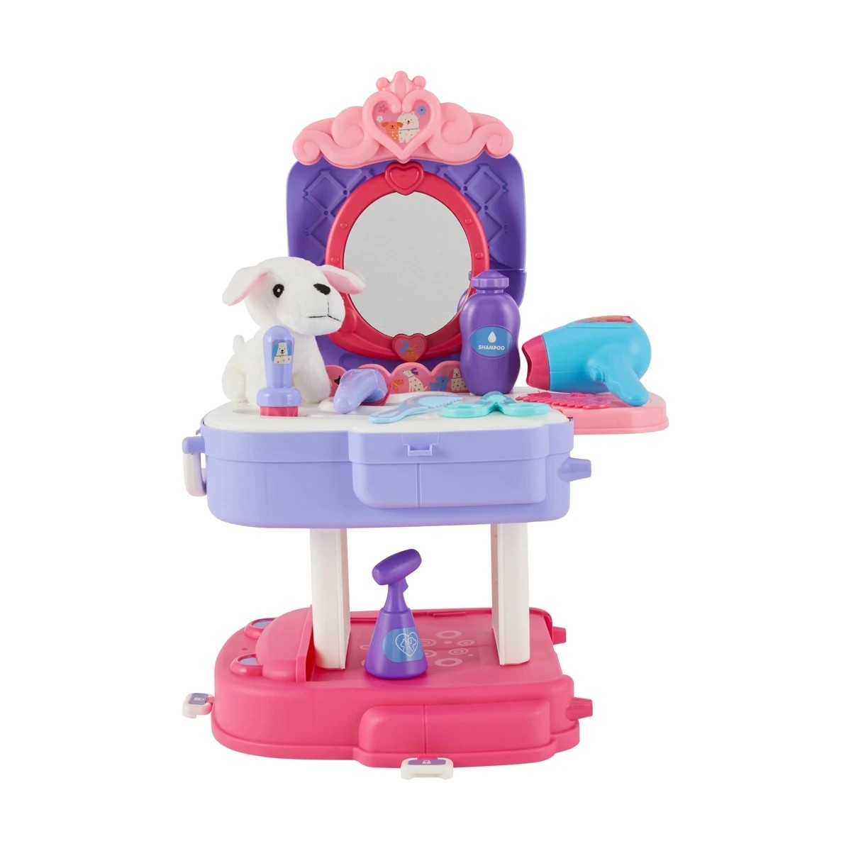 4 21 Piece Pet Salon 2-in-1 Backpack Playset, 4 of 8