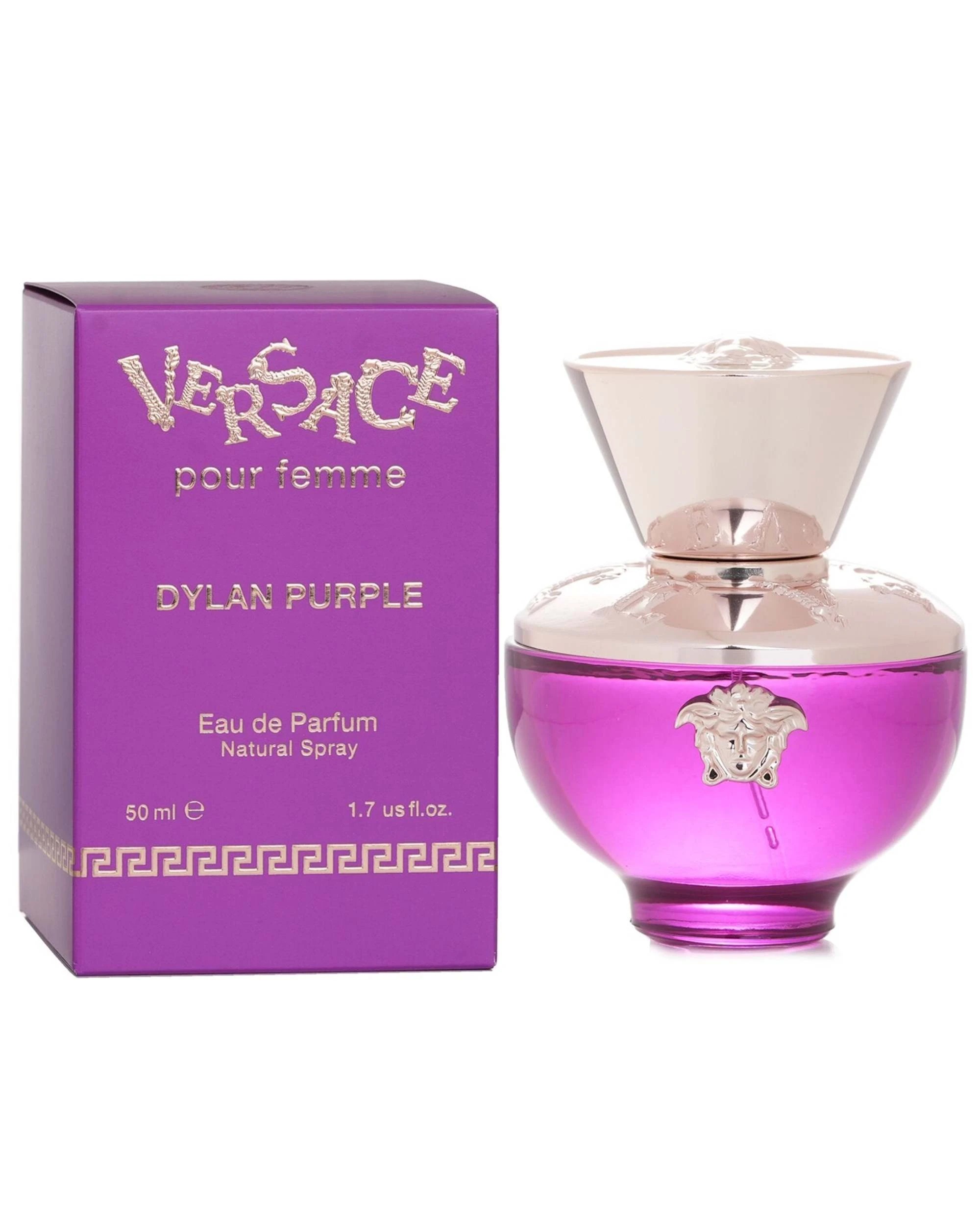 2 Versace Dylan Purple Eau De Parfum Spray  50ml/1.7oz, 2 of 3