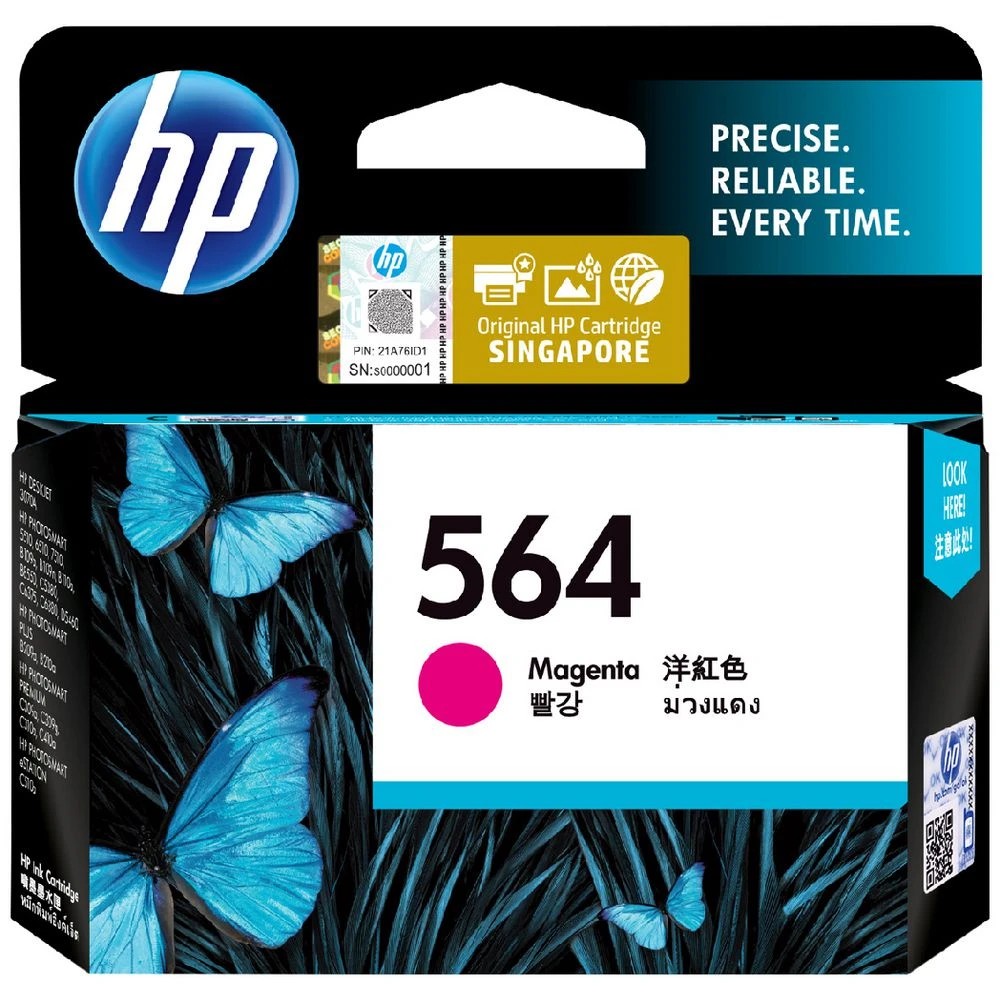 1 HP 564 Ink Cartridge Magenta, 1 of 6