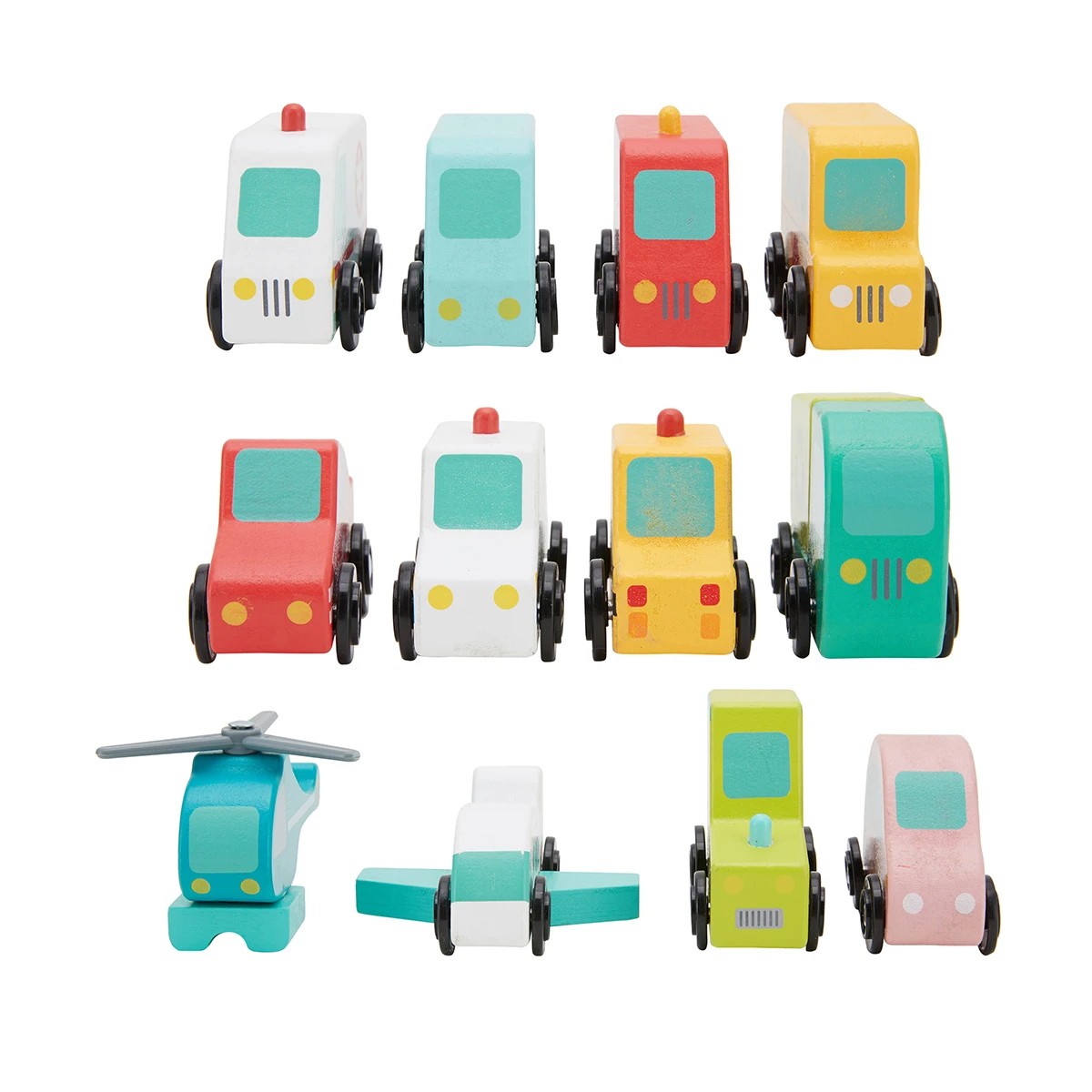 3 Wooden Small Vehicle - Assorted, 3 of 4