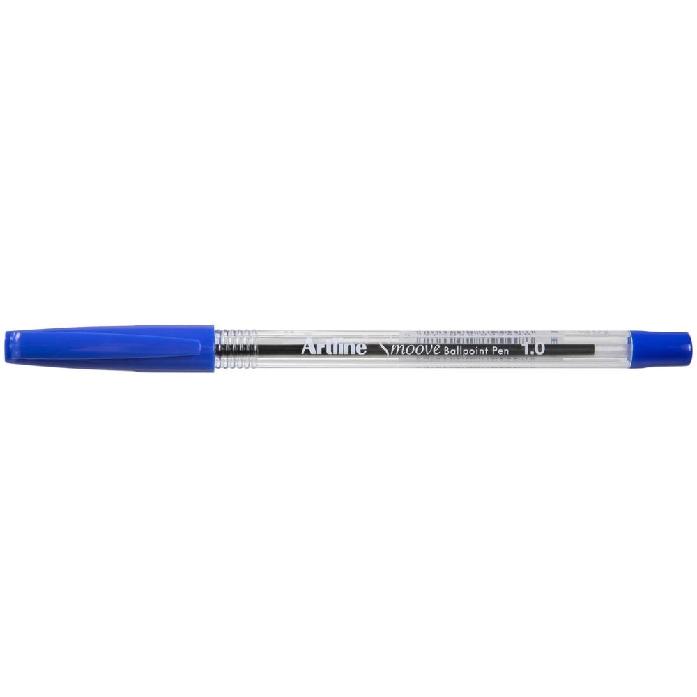 2 Artline Smoove Ballpoint Pen Blue, 2 of 4