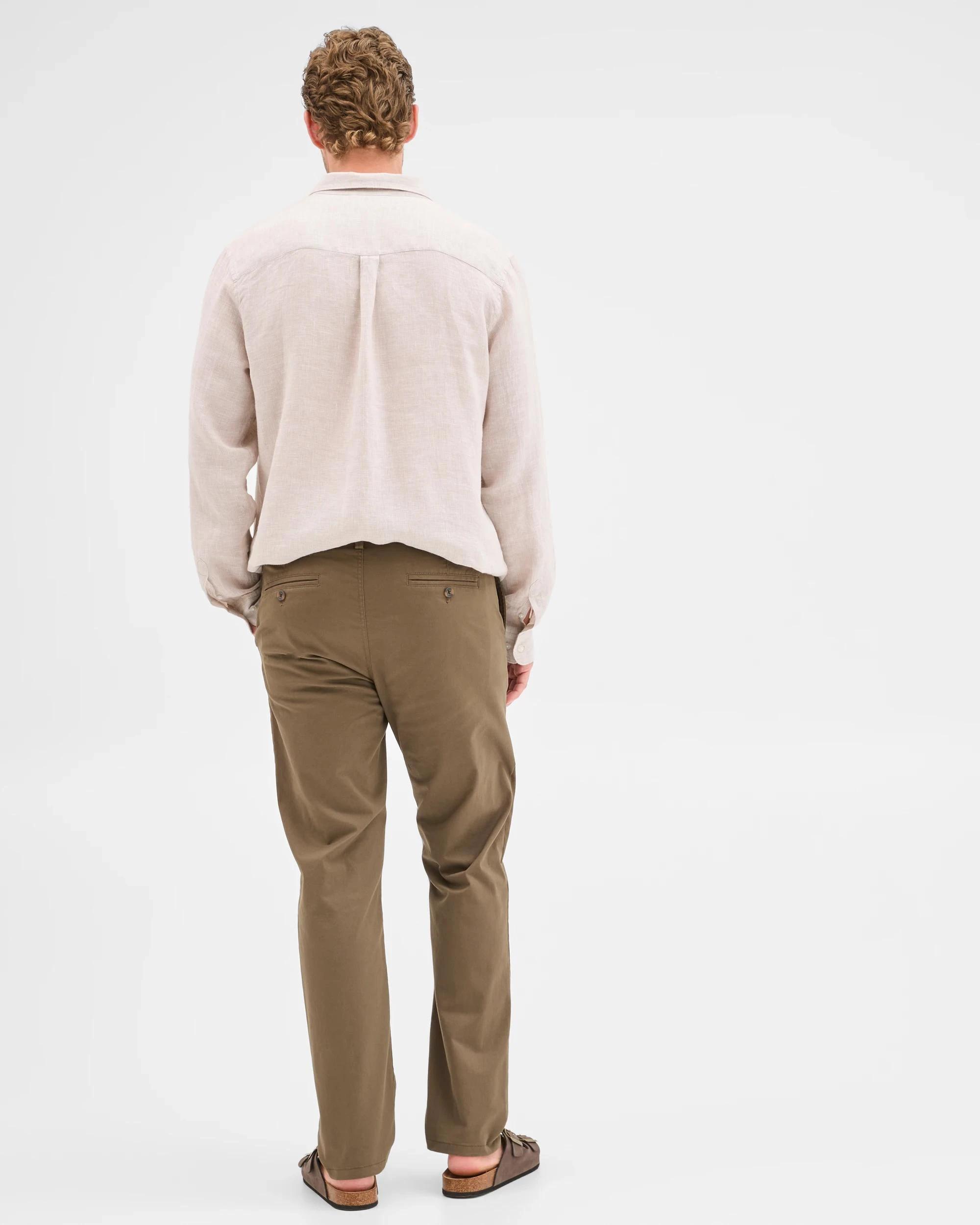 6 Target Australian Cotton Rich Straight Chino Pants DK MUSHROOM, 6 of 6