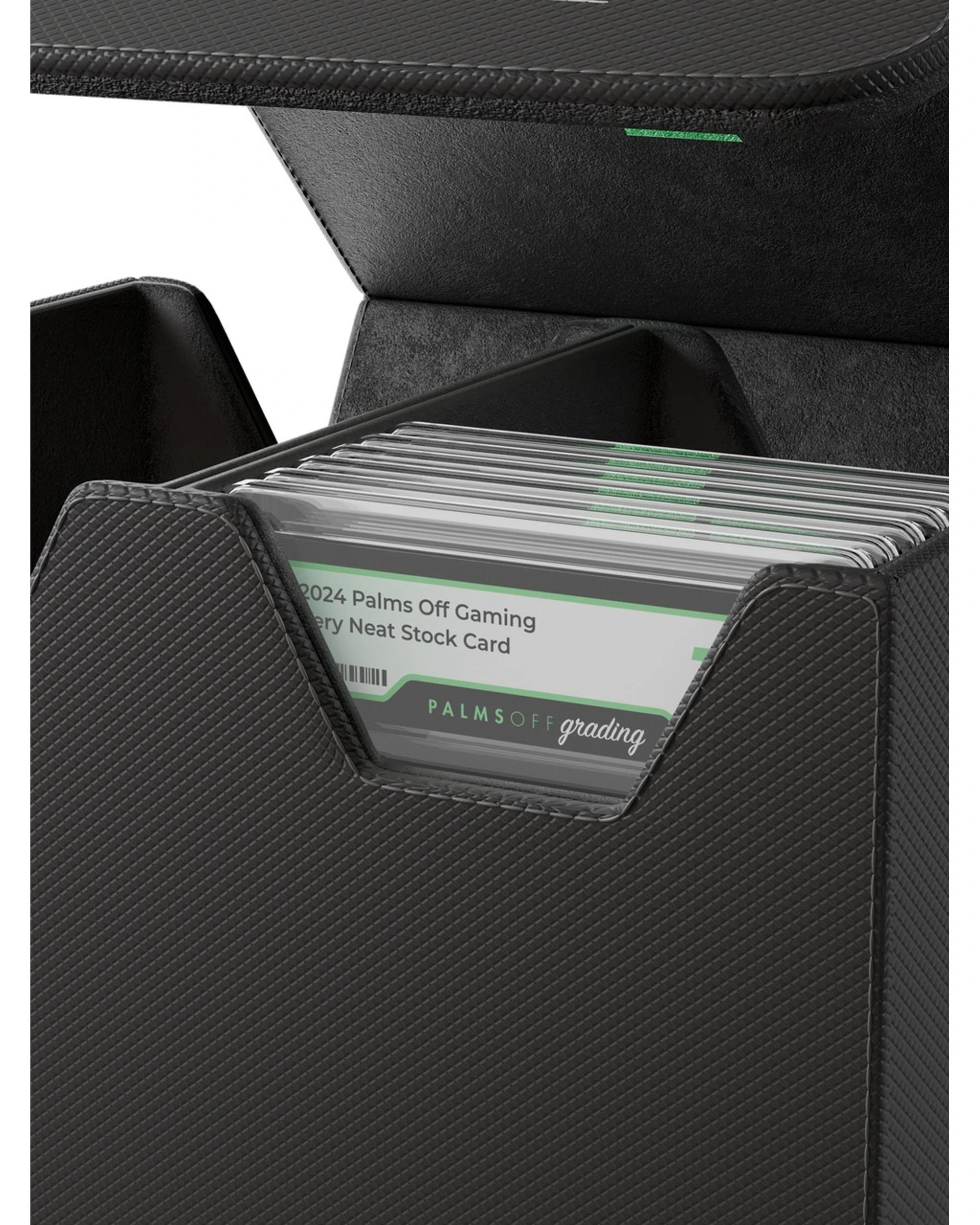 5 Palms Off Gaming Collector's Series Graded Card Storage Case Medium - Black, 5 of 8