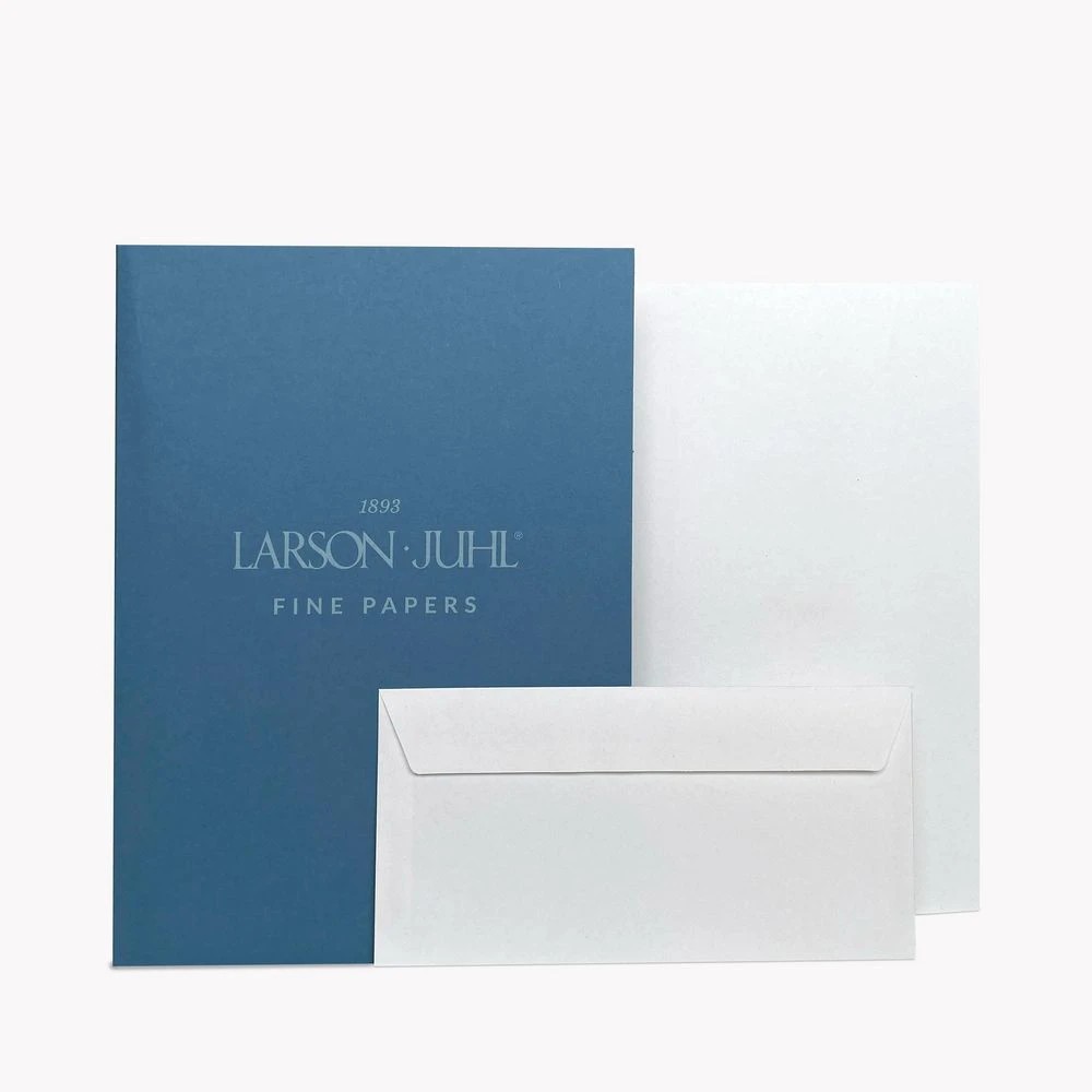 2 Larson-Juhl A4 Elation Writing Set White 120GSM, 2 of 2