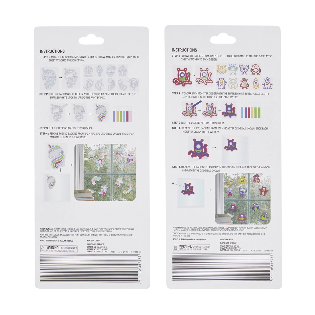 10 Make Your Own Window Art - Assorted, 10 of 10