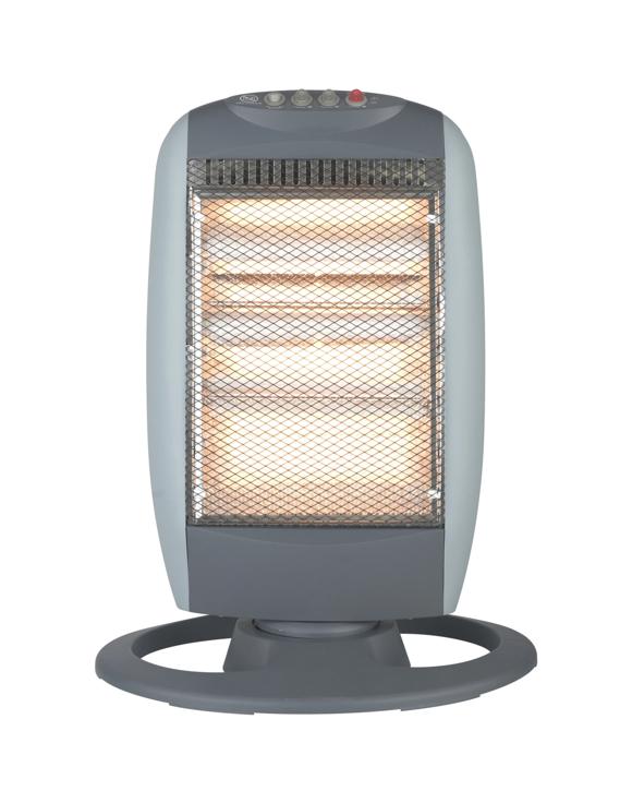 Lenoxx 1200W Halogen Heater with Wide Angle Oscillation