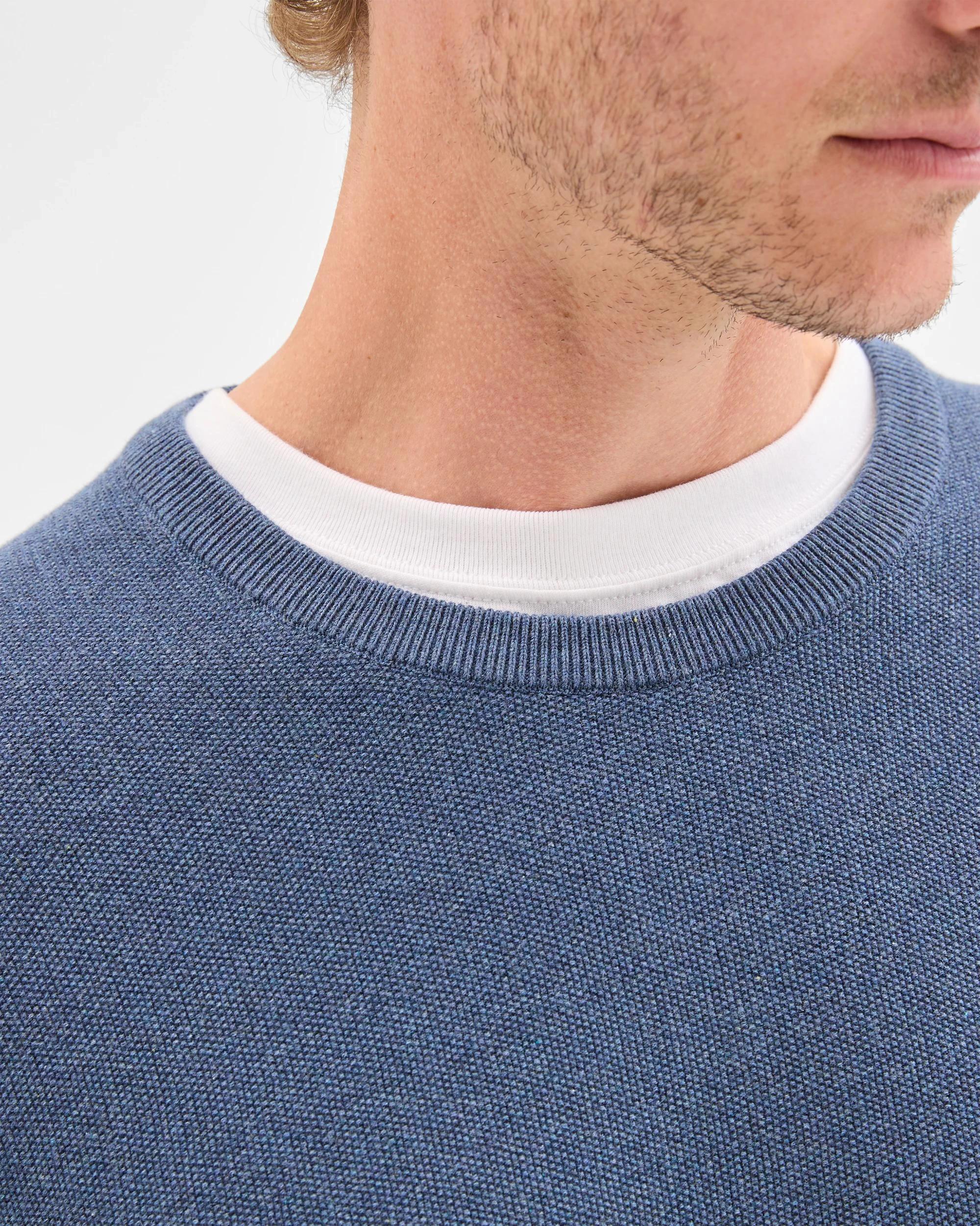 6 Target Australian Cotton Crew Knit Jumper DENIM MARLE, 6 of 6